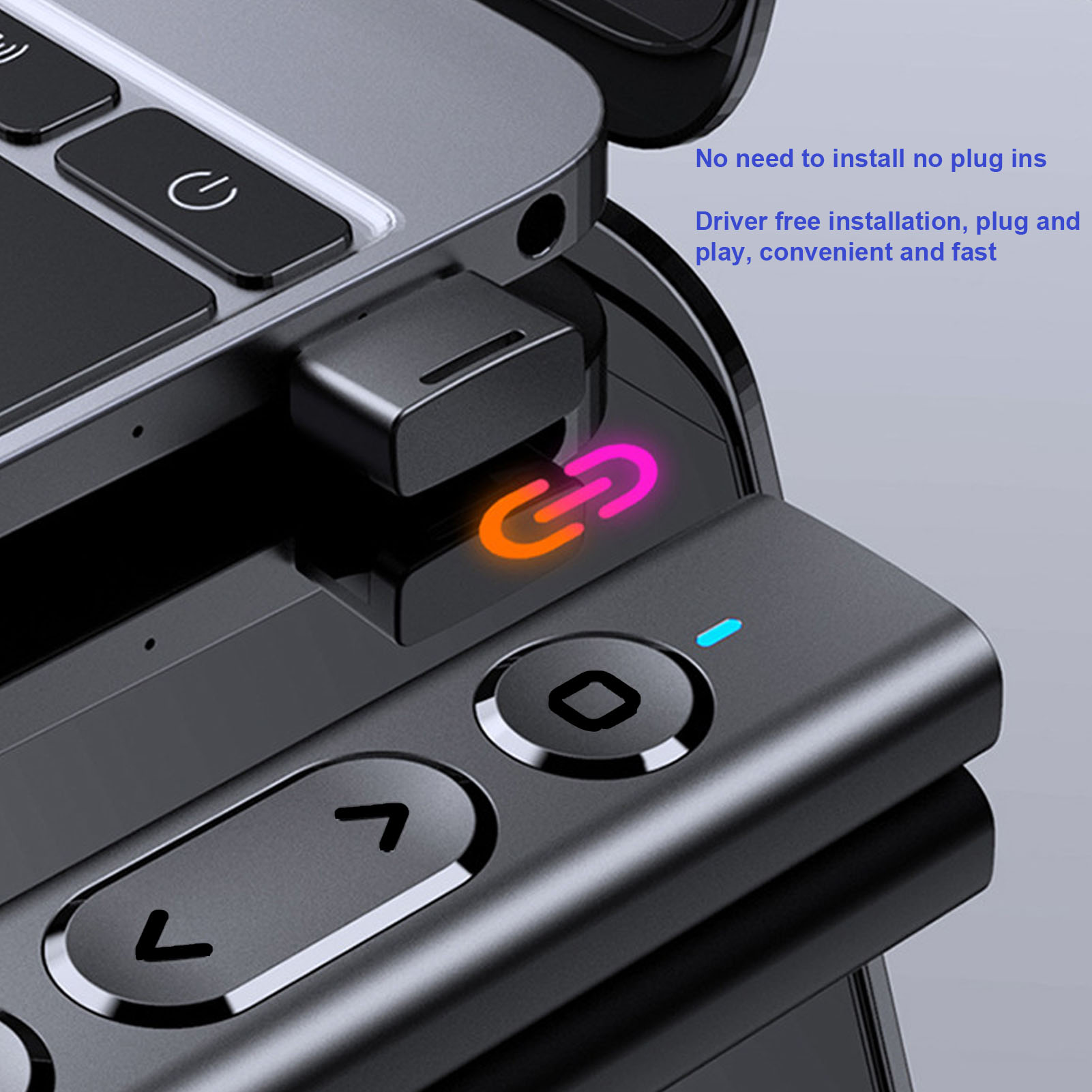 Presentation Clicker Lithium Battery Charging USB Ergonomic Design Low Radiat FY - Afbeelding 25 van 33