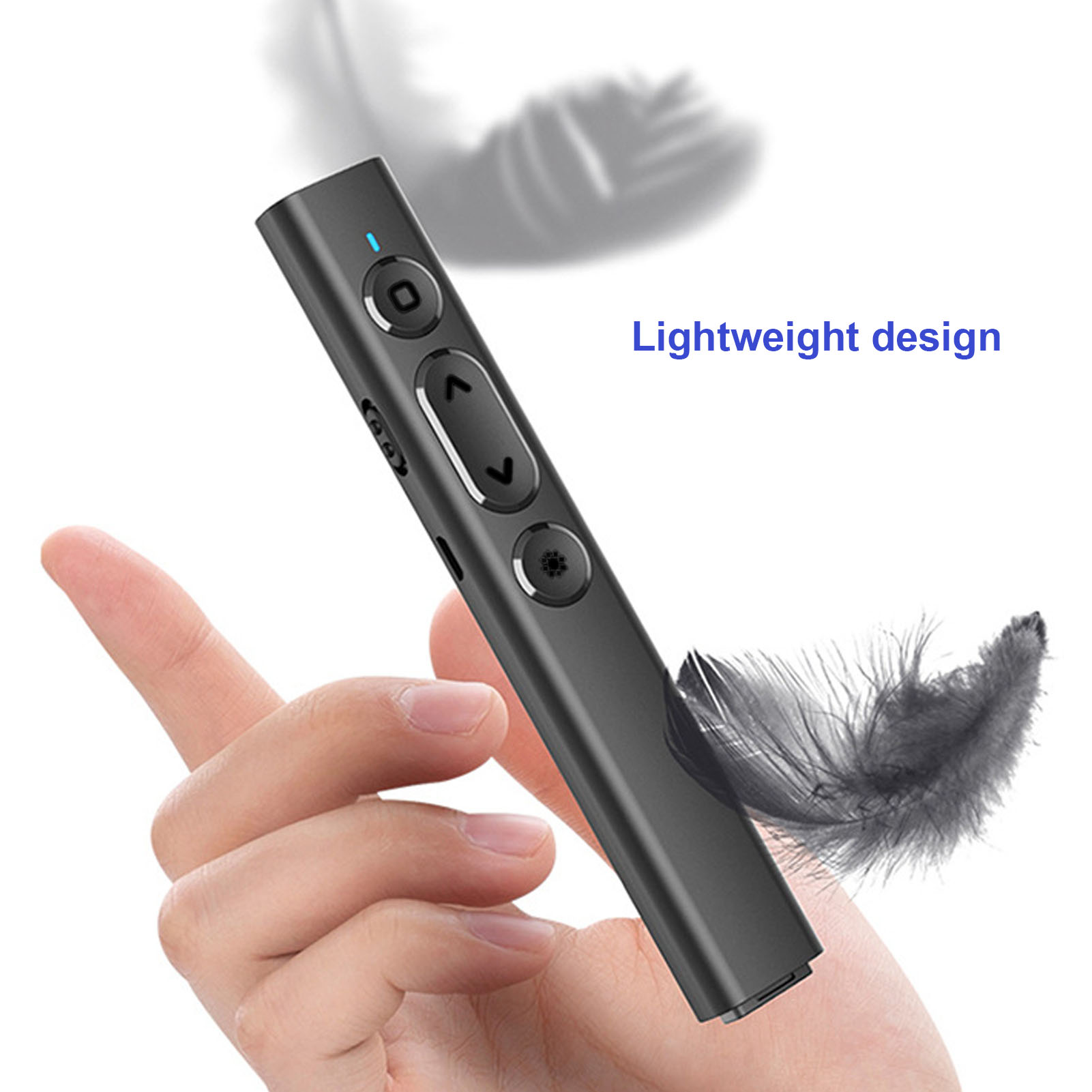 Presentation Clicker Li Battery Charging USB Ergonomic Design Low Radiation GHB - Afbeelding 30 van 33