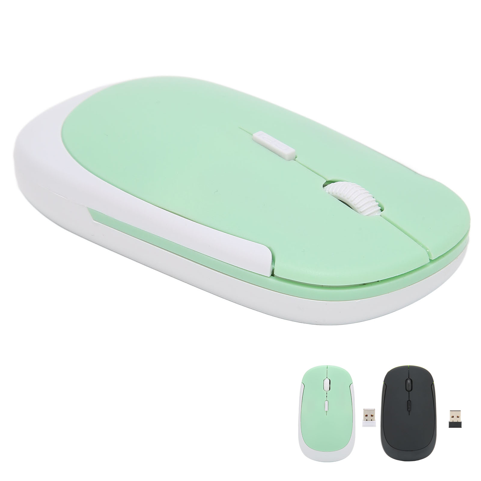 Wireless Mouse 2.4GHz Accurate Tracking 3 Le-vels DPI Adjustable Ultra Thin C FY - Afbeelding 27 van 30
