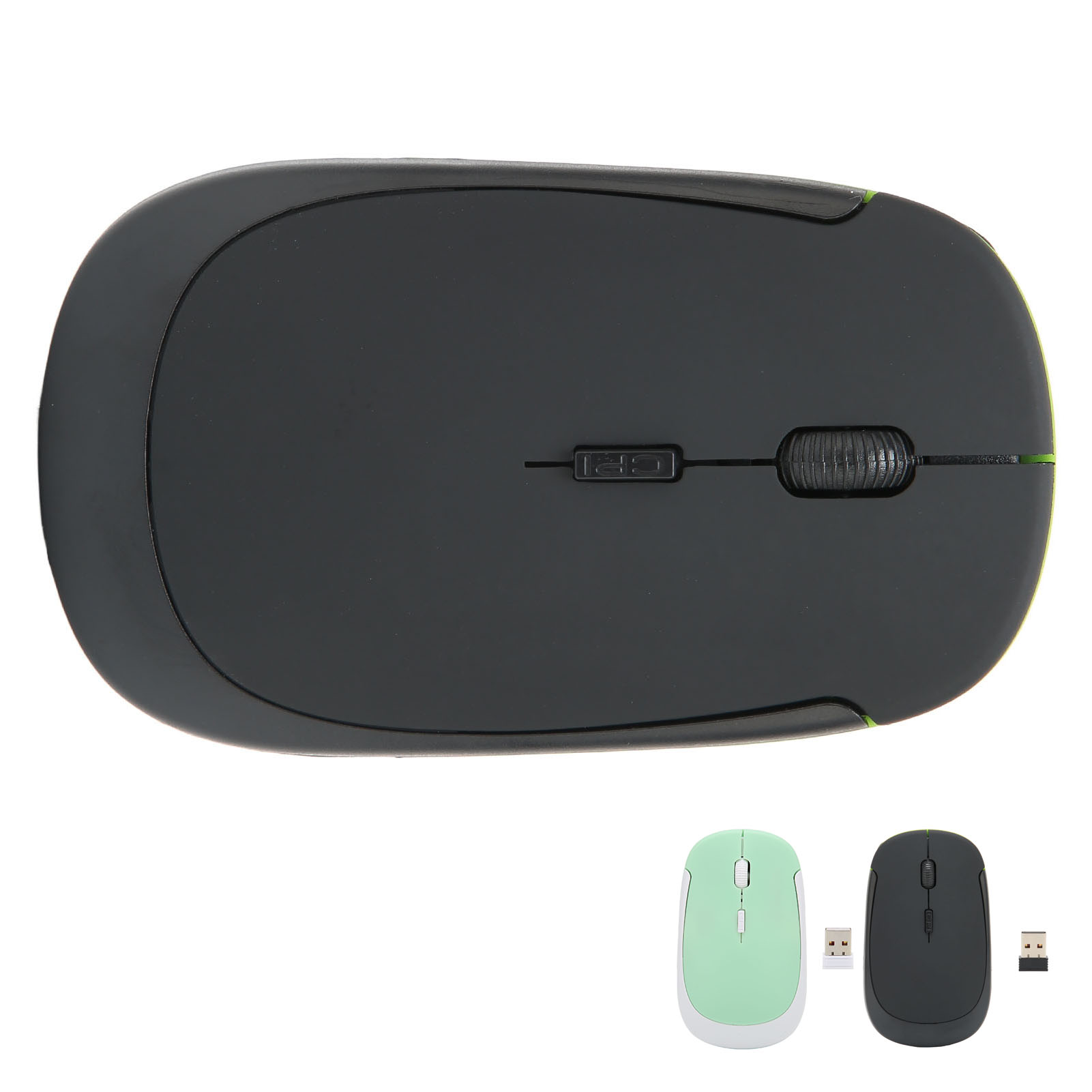 Wireless Mouse 2.4GHz Accurate Tracking 3 Le-vels DPI Adjustable Ultra Thin C FY - Afbeelding 29 van 30