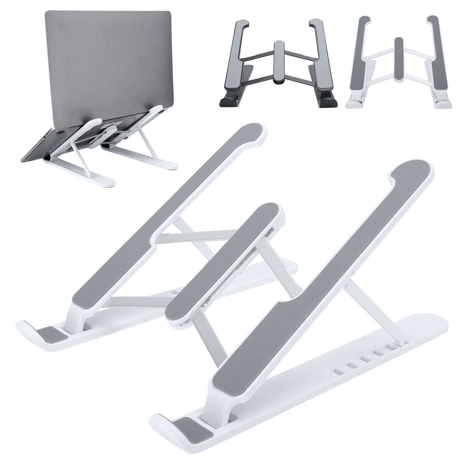 Notebook Stand MultiPosition Foldable Bracket 1117in Laptop Cooling Support B CB - Afbeelding 19 van 21