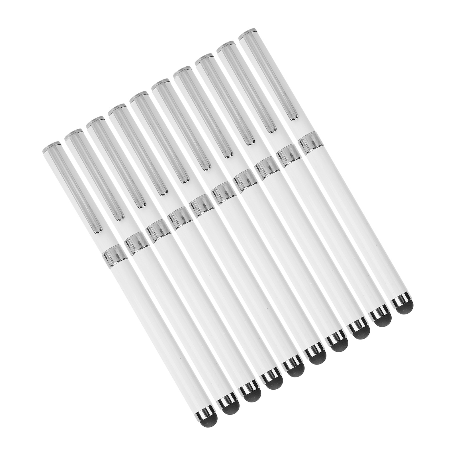 10x Stylus 2‑in‑1 Capacitive Touch Screen Metal Ballpoint Pens Computer Acces FY - Afbeelding 29 van 30