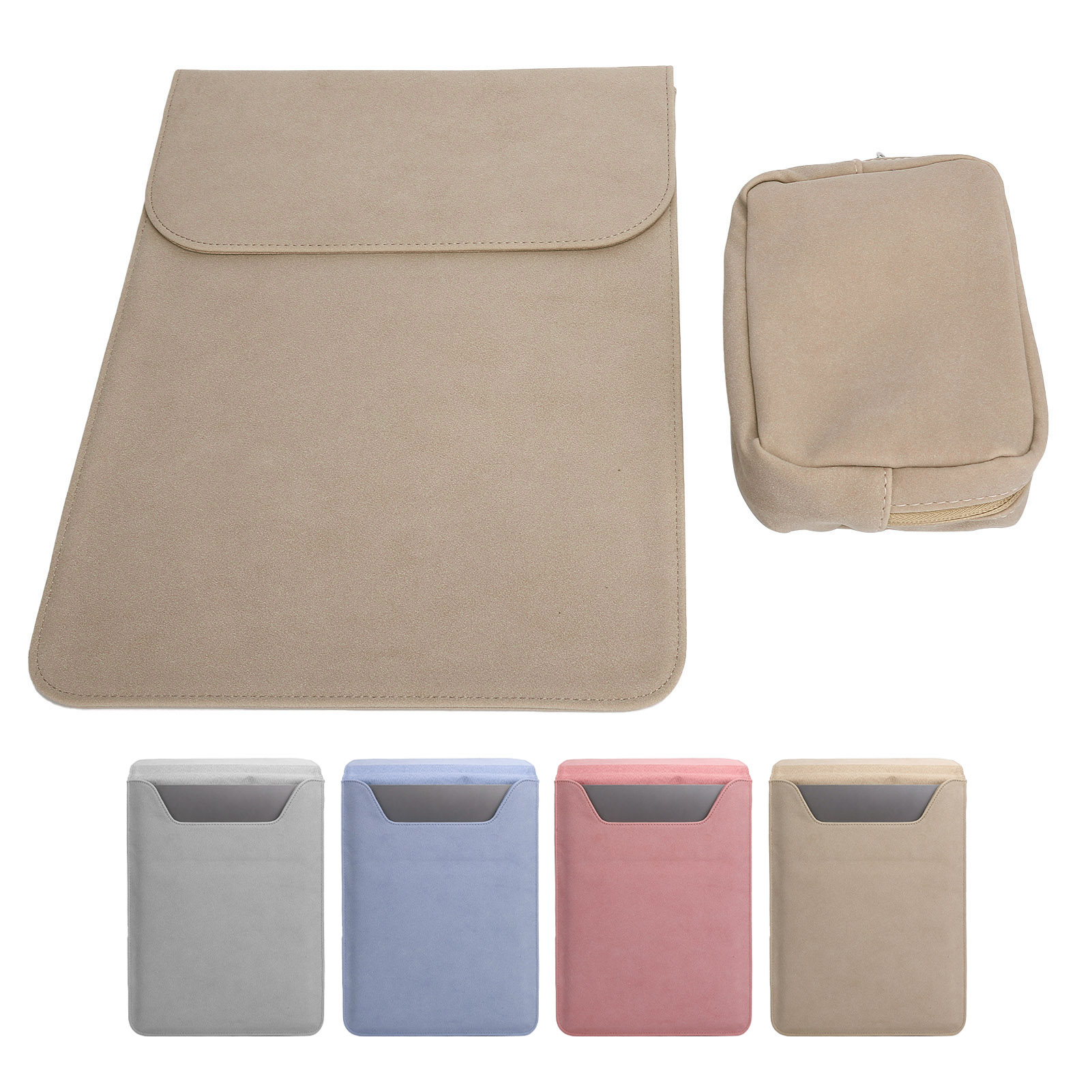 13.3in Laptop Bag Prot-ection Storage Case With Power Source Bag For Air/ FY - Afbeelding 36 van 36