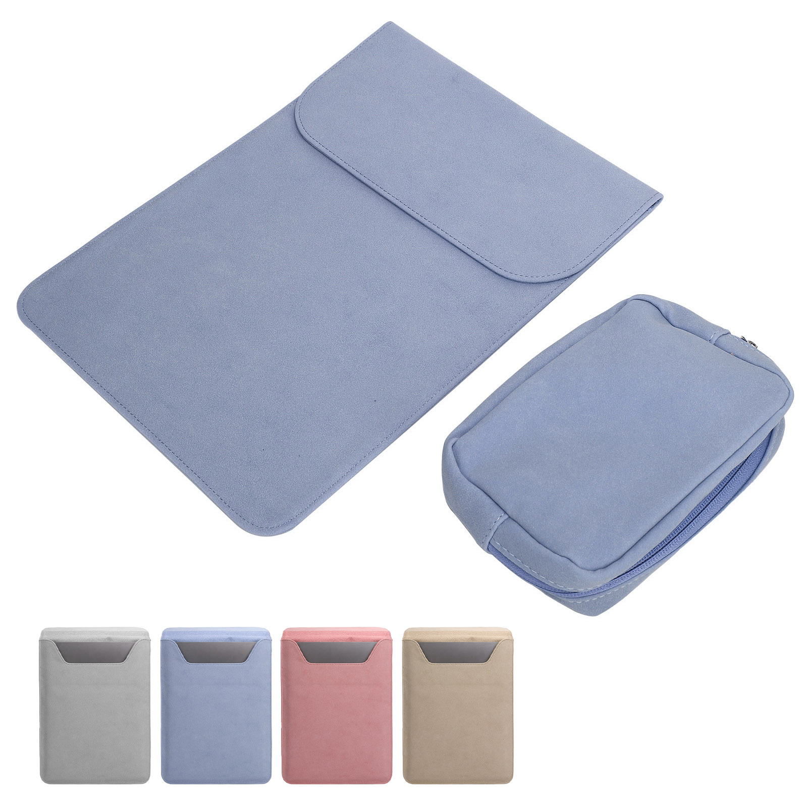 13.3in Laptop Bag Prot-ection Storage Case With Power Source Bag For Air/ FY - Afbeelding 35 van 36
