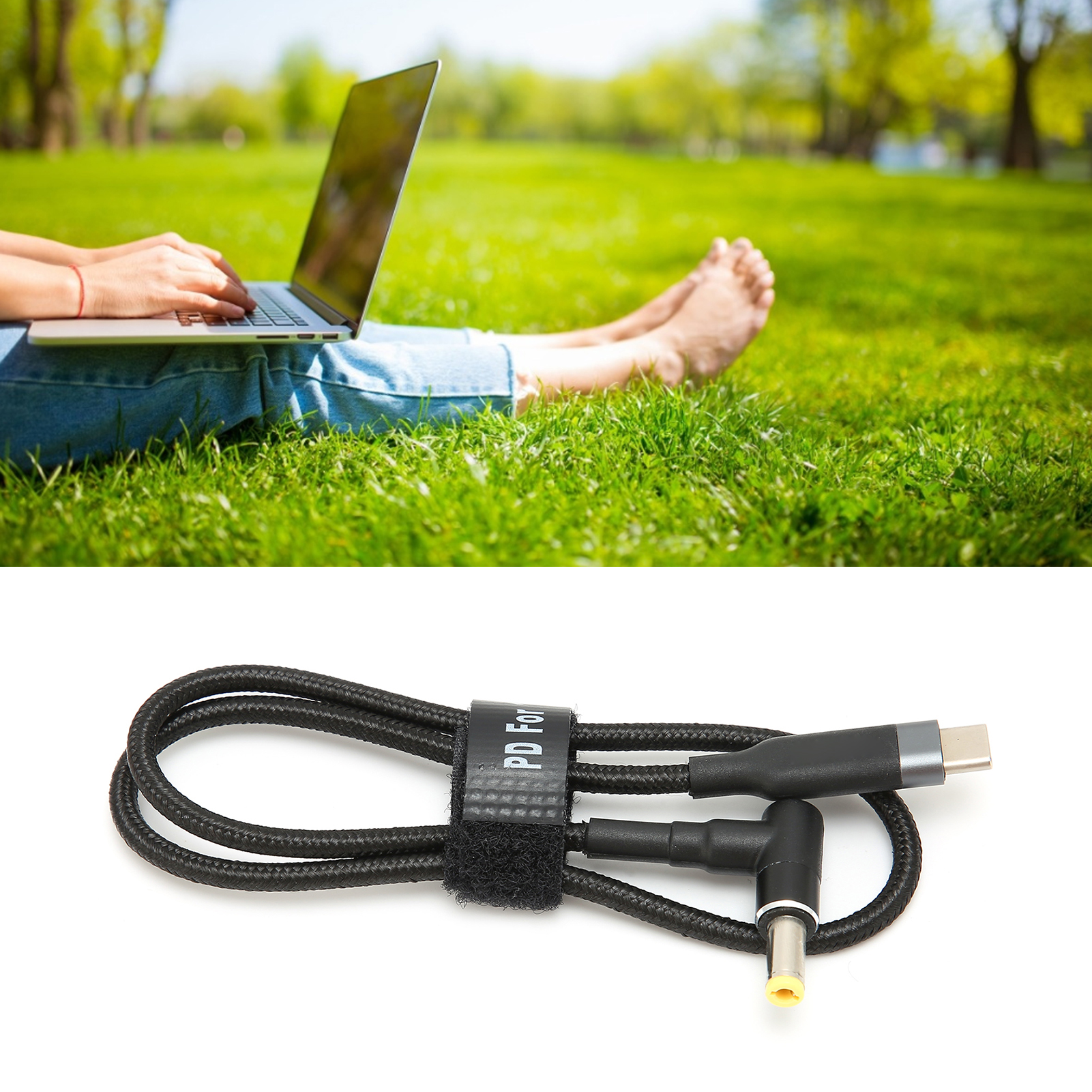JORINDO Laptop Charging Cable TypeC Male To DC Male 5.5x2.5mm Power Supply W GF0 - Picture 28 of 28