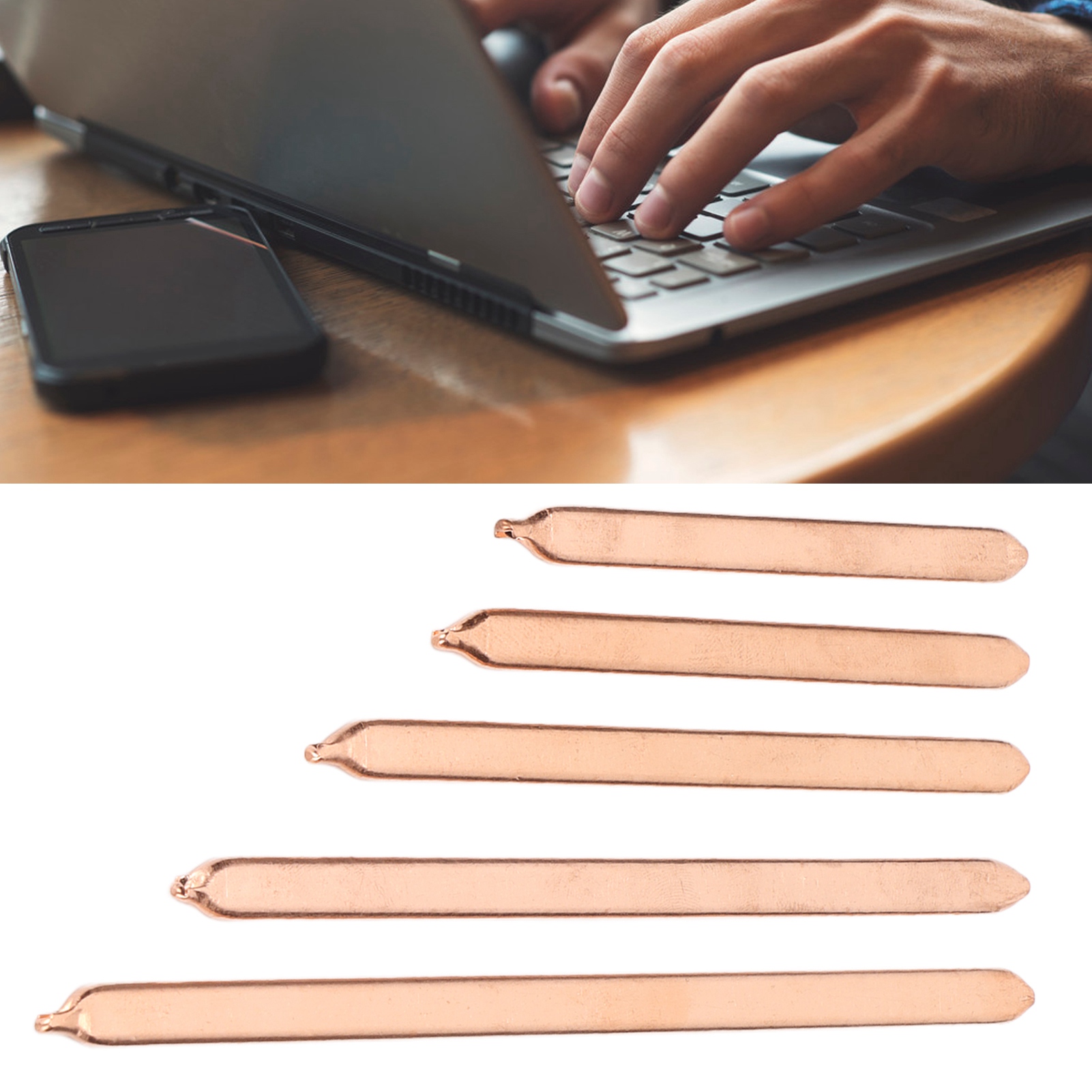 Heat Pipe Convenient Practical Thermally Conductive Copper Material Stable Re CB - Afbeelding 27 van 37