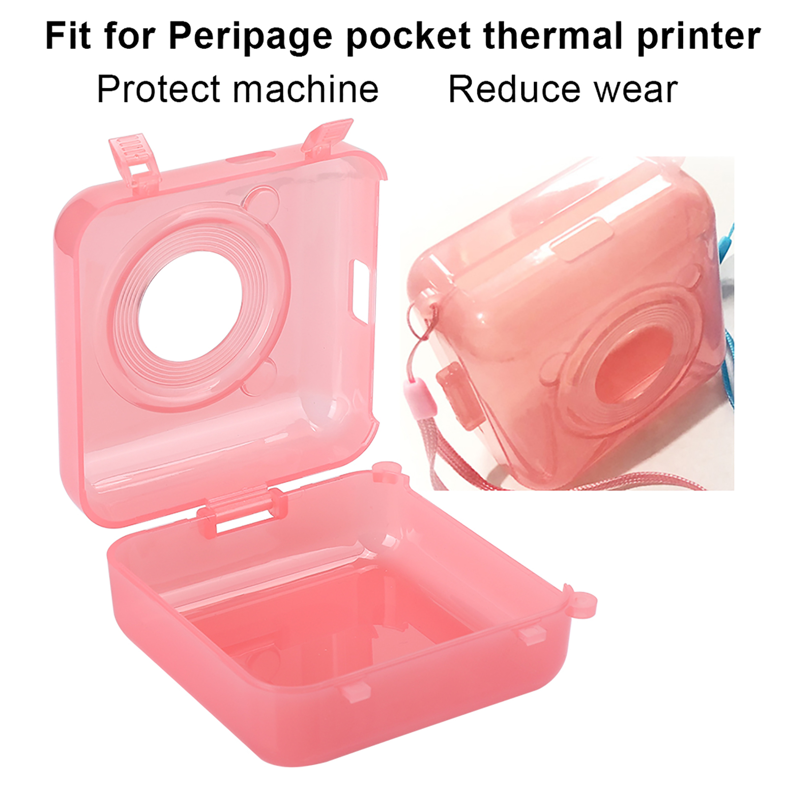 Protective Shell PC For Peripage/BT Phone Pocket Thermal Note Barcode FY - Afbeelding 19 van 20