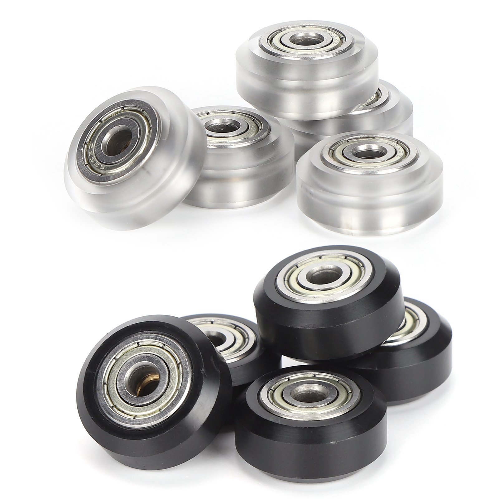 5x POM Pulleys 625zz Bearing Passive Round Wheels Rollers Compatible For 3D P FY - Afbeelding 25 van 28