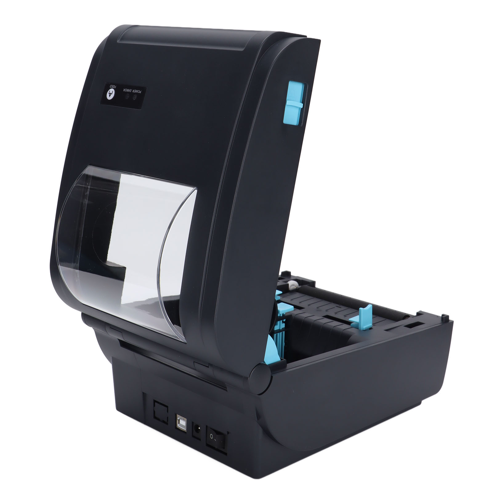 Thermal Label Printer Humanized Open Lid Transparent Paper Warehouse Large Wi CB - Afbeelding 23 van 28
