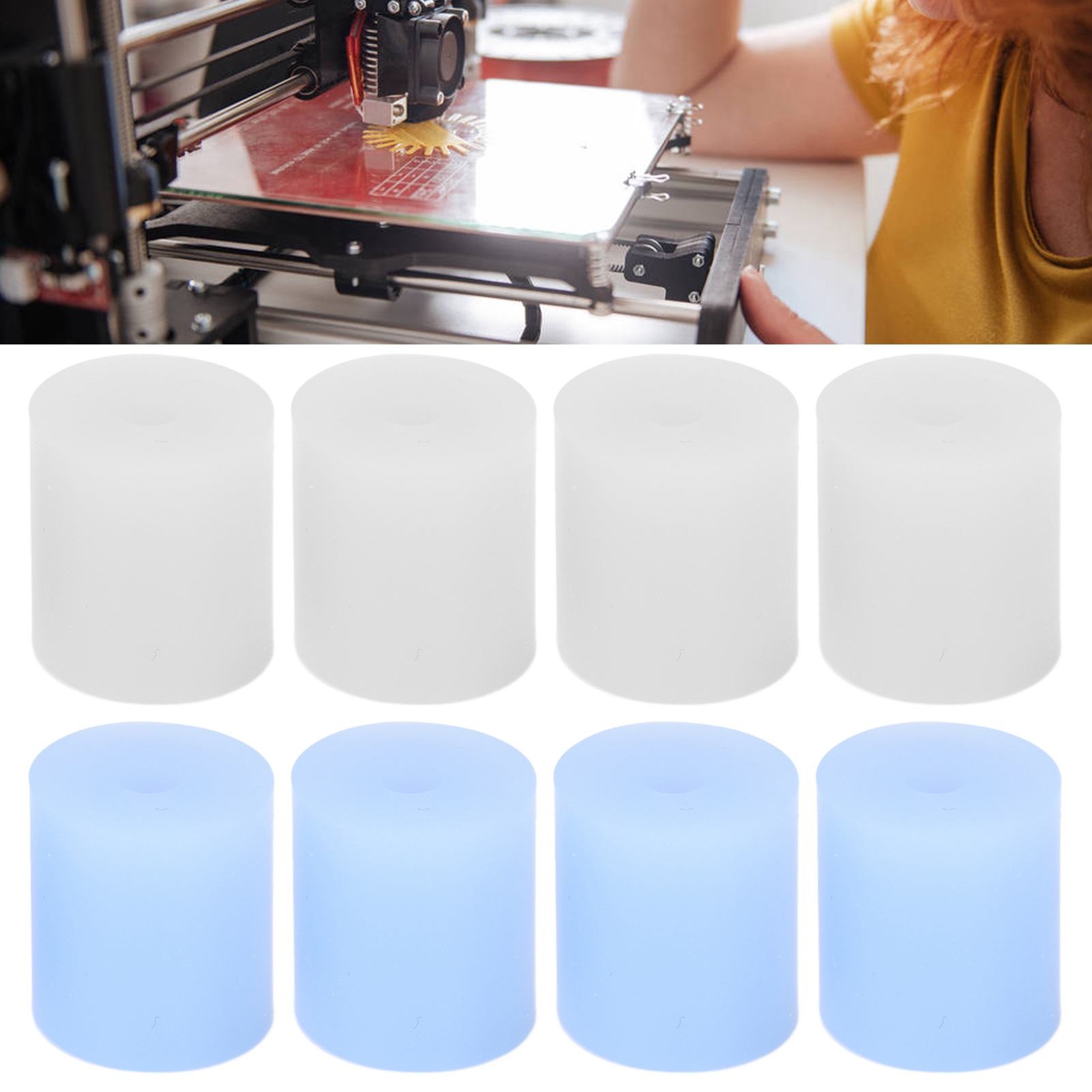 4pcs Heat Bed Mounts Column 16mm/0.6in Reducing Vibration Practical Printer SD3 - Picture 18 of 18