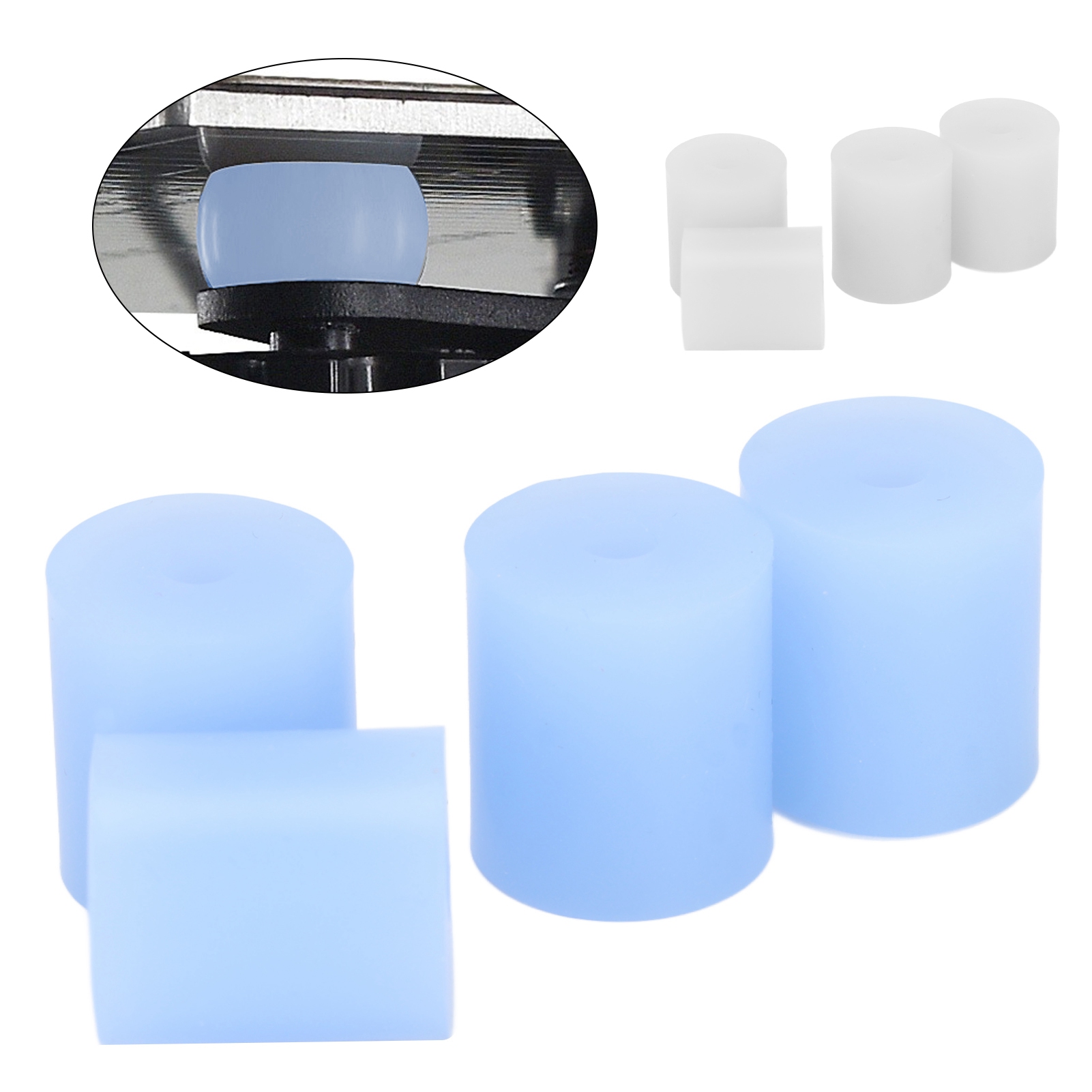 4pcs Heat Bed Mounts Column 16mm/0.6in Reducing Vibration Practical Printer ZZ1 - Picture 18 of 18