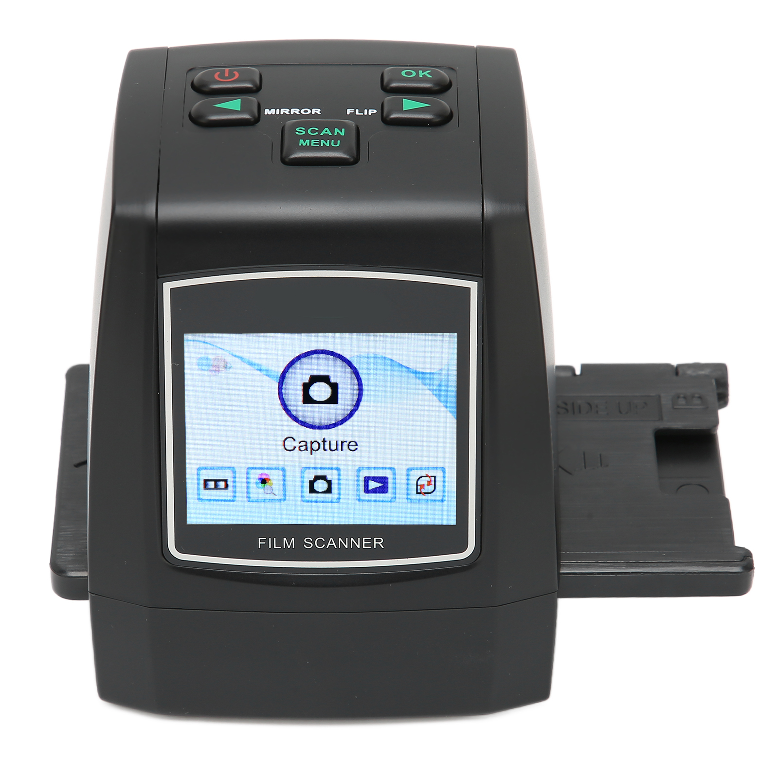 Film Scanner Digital 2.4inches Color LCD Screen Picture Scanner For Black W XXL - Picture 21 of 24