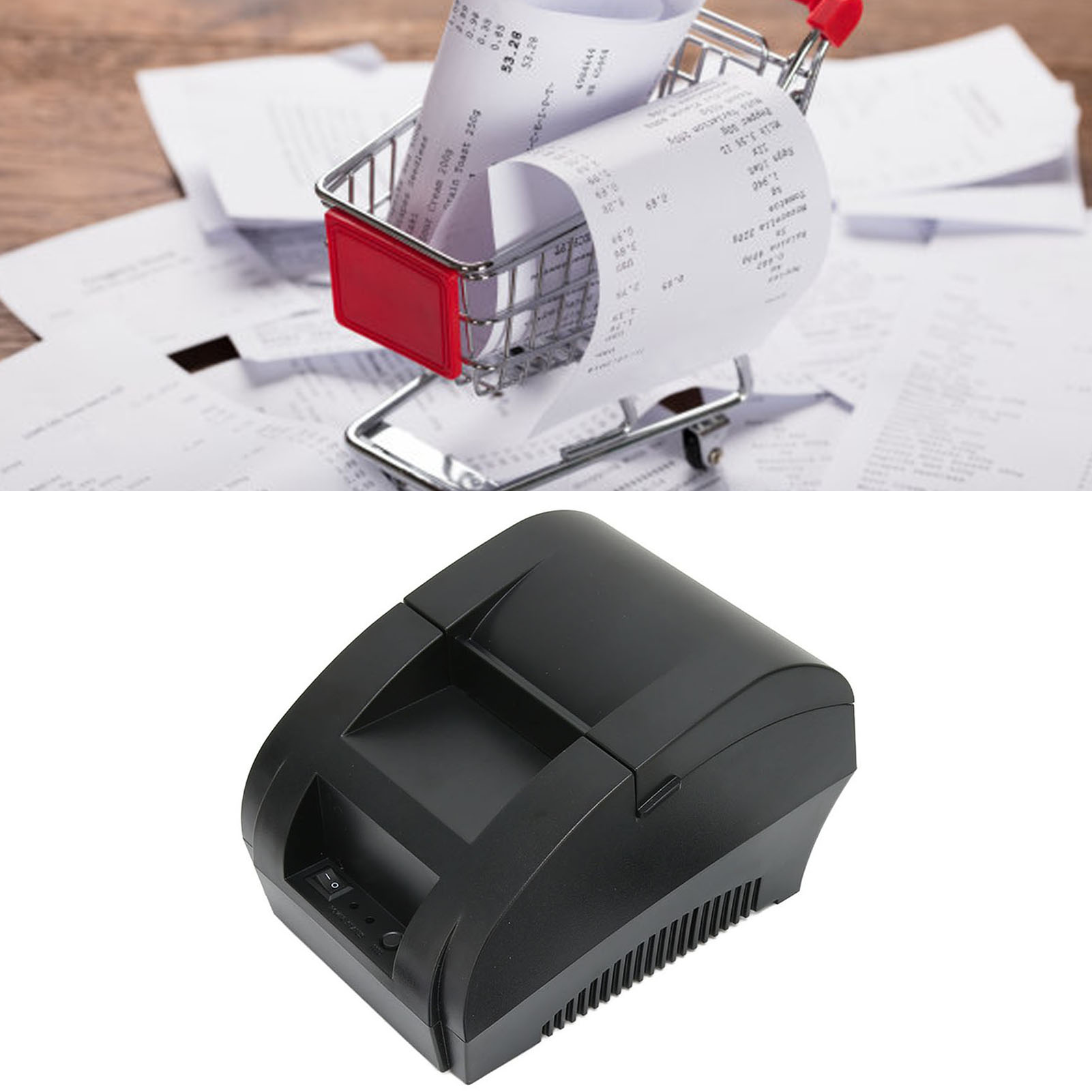 Thermal Printer For 5890K 90mm/s Printing Speed Space Saving TPH Coating Blac CB - Afbeelding 24 van 28