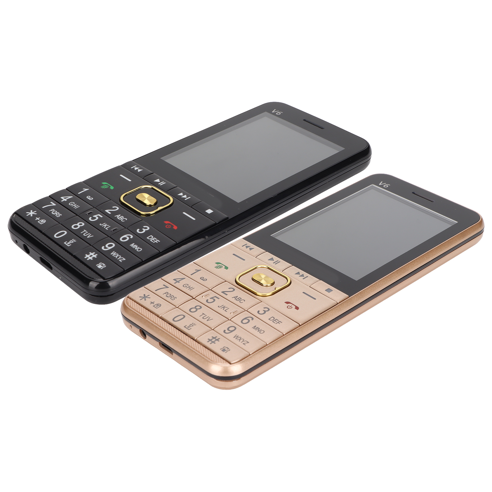 V6 2G Unlocked Button Senior Cell Phone 2.8in HD Screen Four Cards Four St PLM - Picture 13 of 18