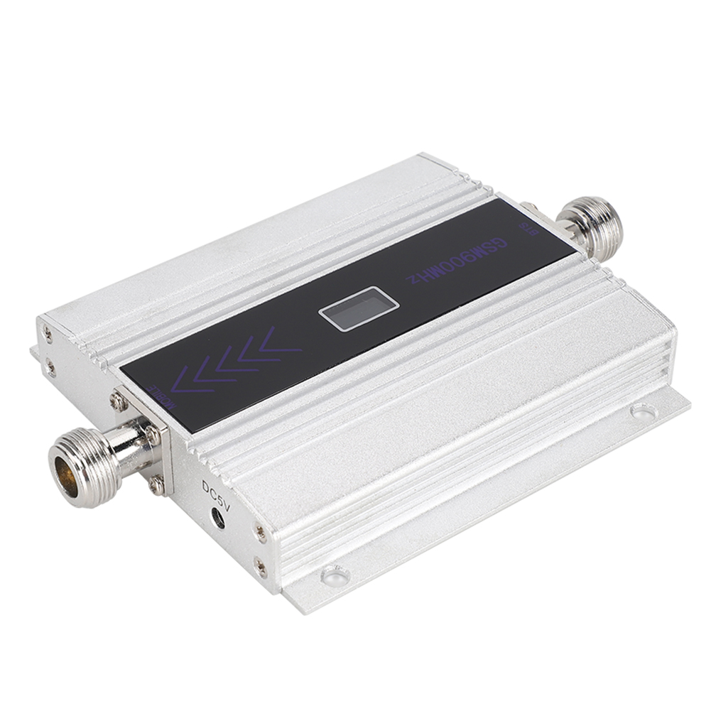 New Silver GSM900MHZ N Female Mobile Phone Signal Amplifier Receiver Repeater - Photo 17 sur 17