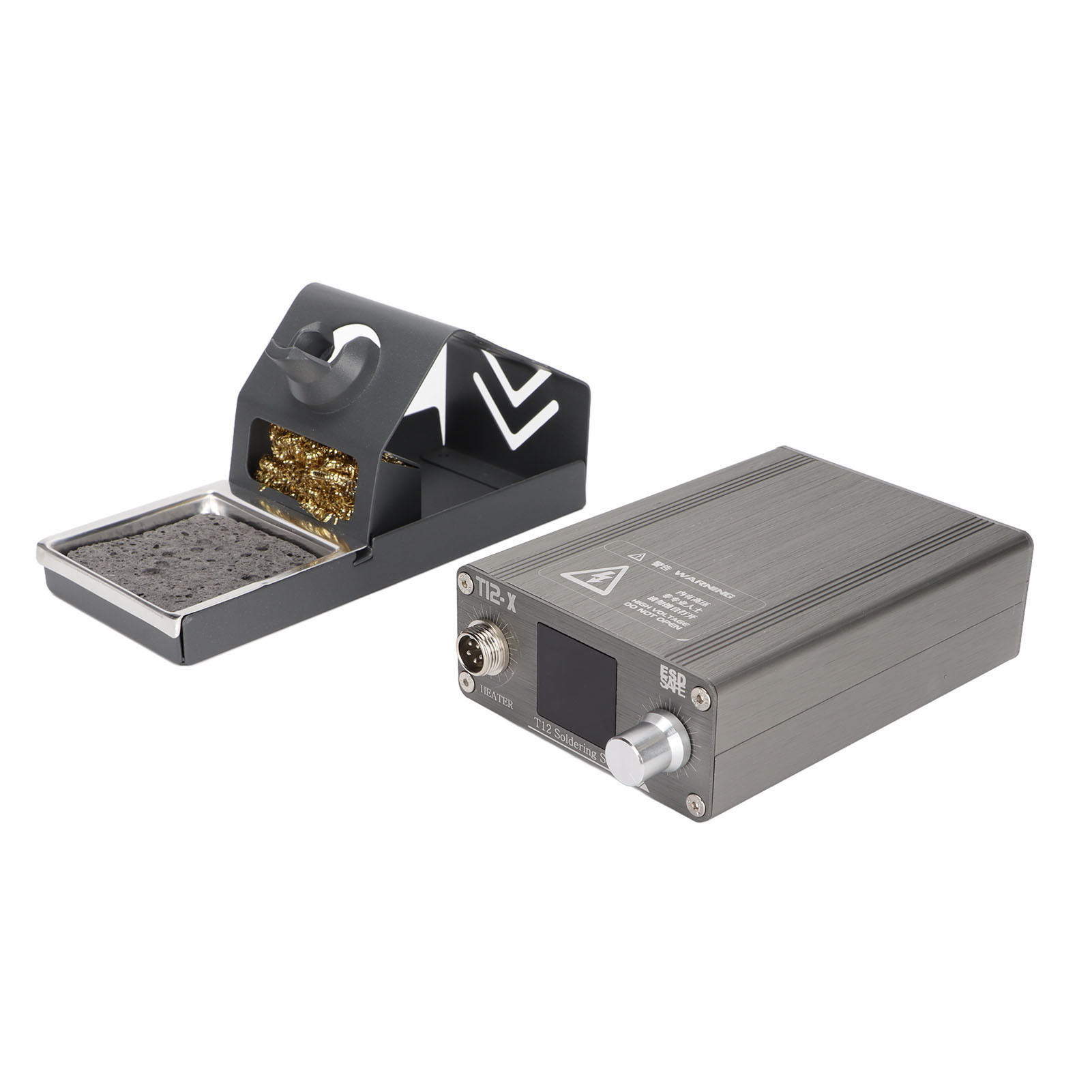 T12‑X Soldering Iron 75W Station Temperature Adjustable With LCD Digital Dis - Picture 28 of 28