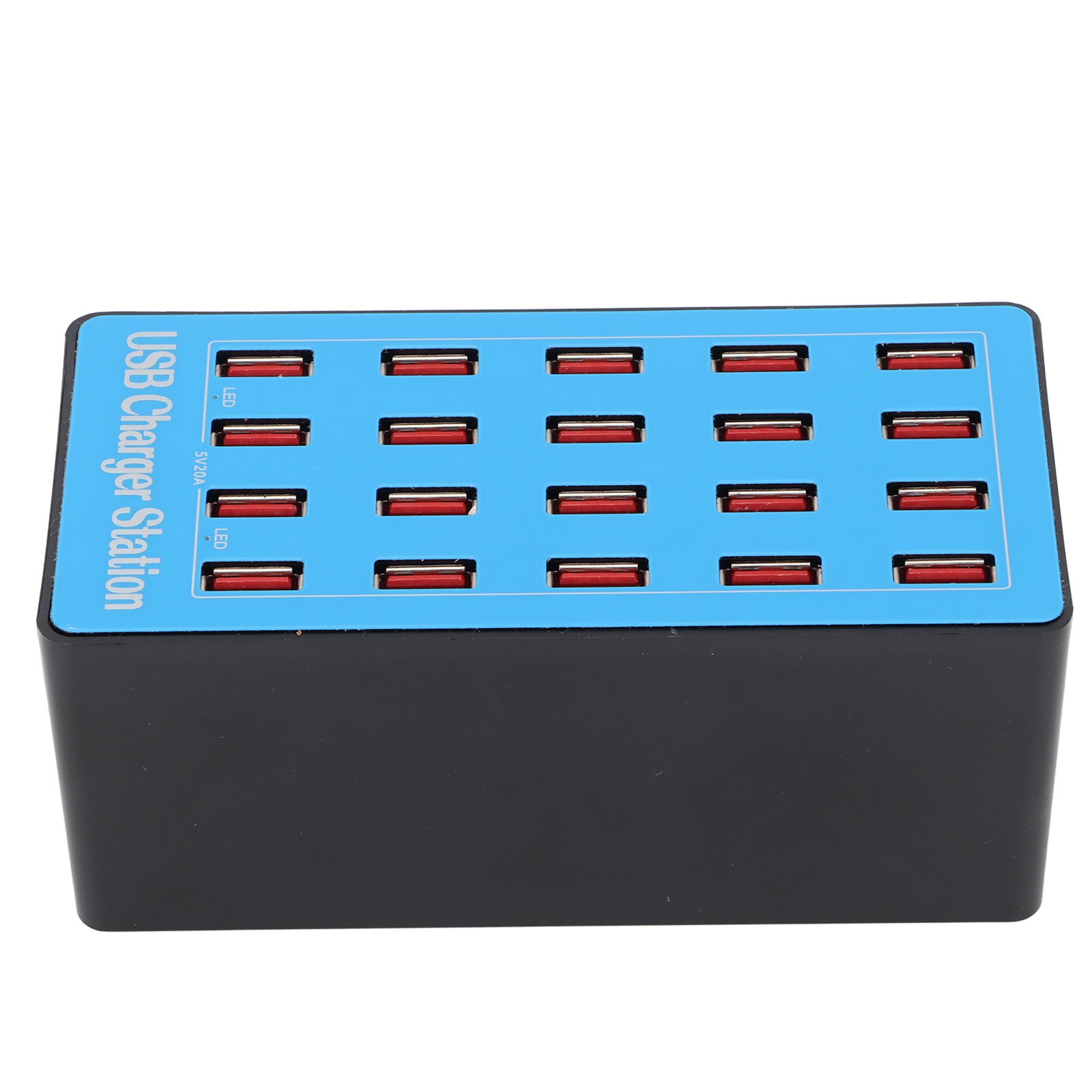 WLXA5+ 100W 20-Port USB Fast Charging Station Power Hub Adapter
