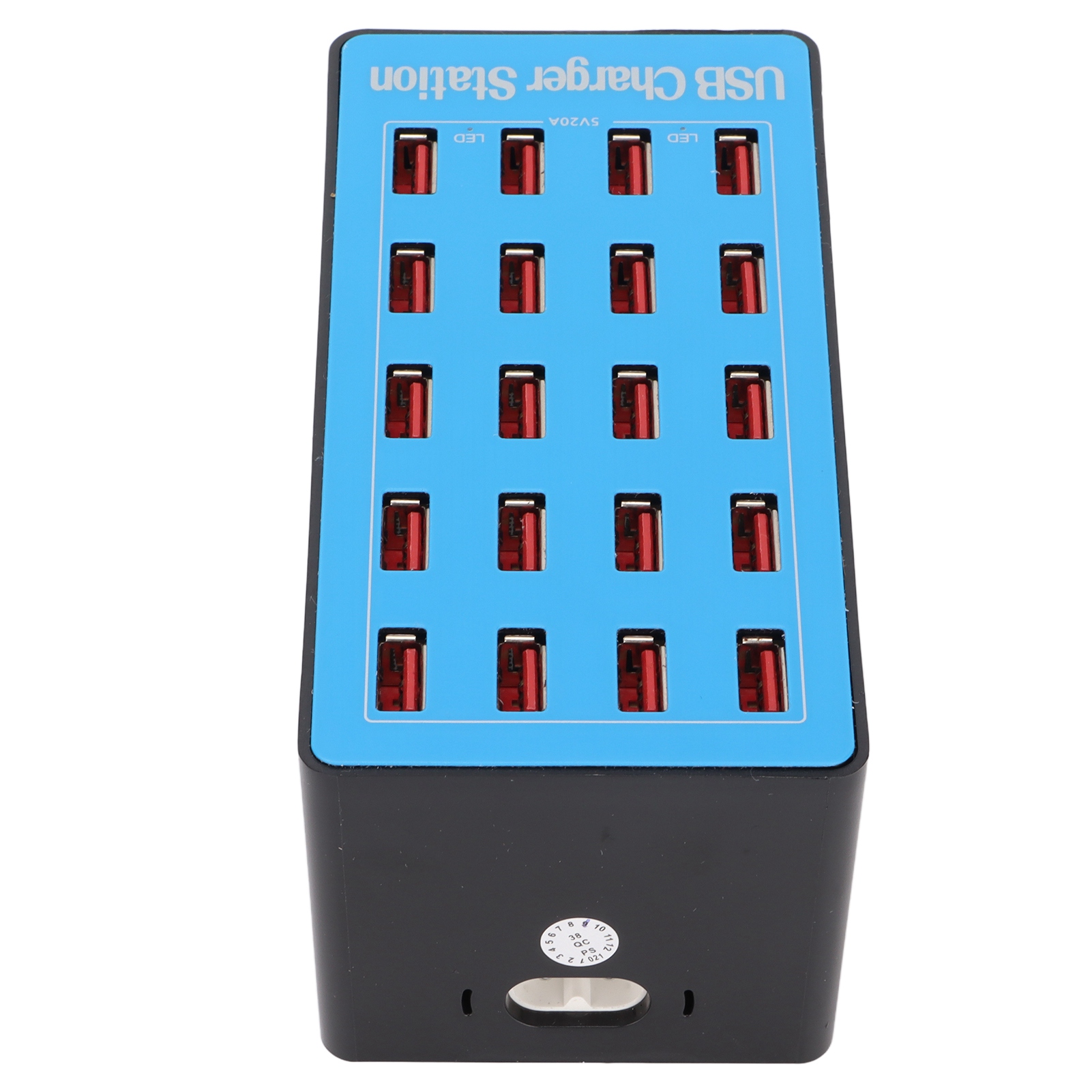 WLXA5+ 100W 20-Port USB Fast Charging Station Power Hub Adapter