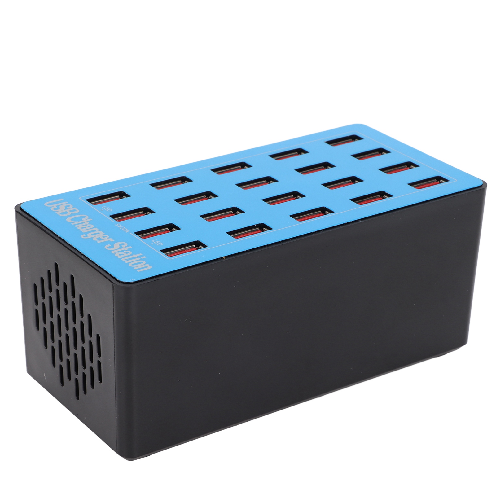 WLXA5+ 100W 20-Port USB Fast Charging Station Power Hub Adapter