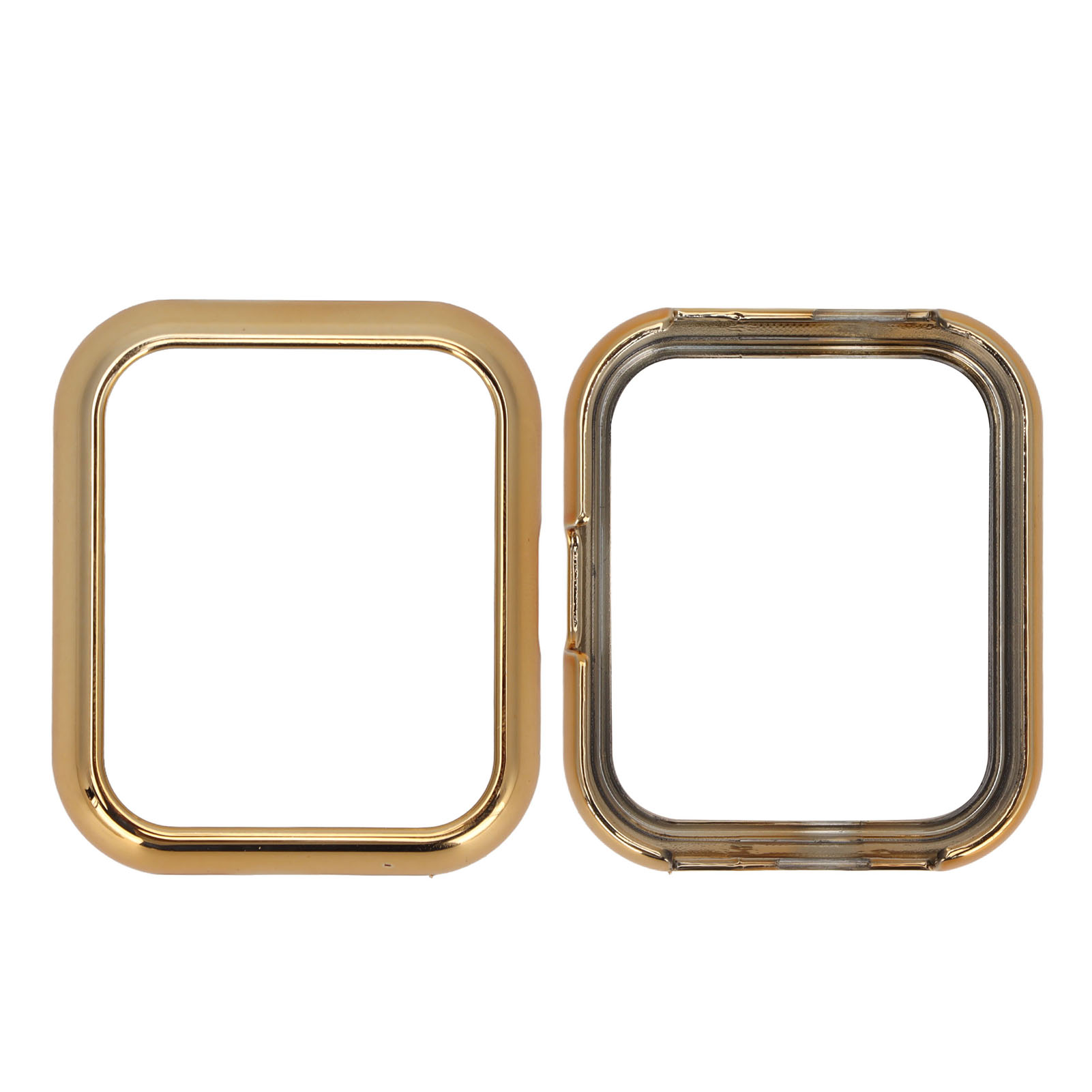 TPU Full Bumper Screen Protective Case Vacuum Electroplate For