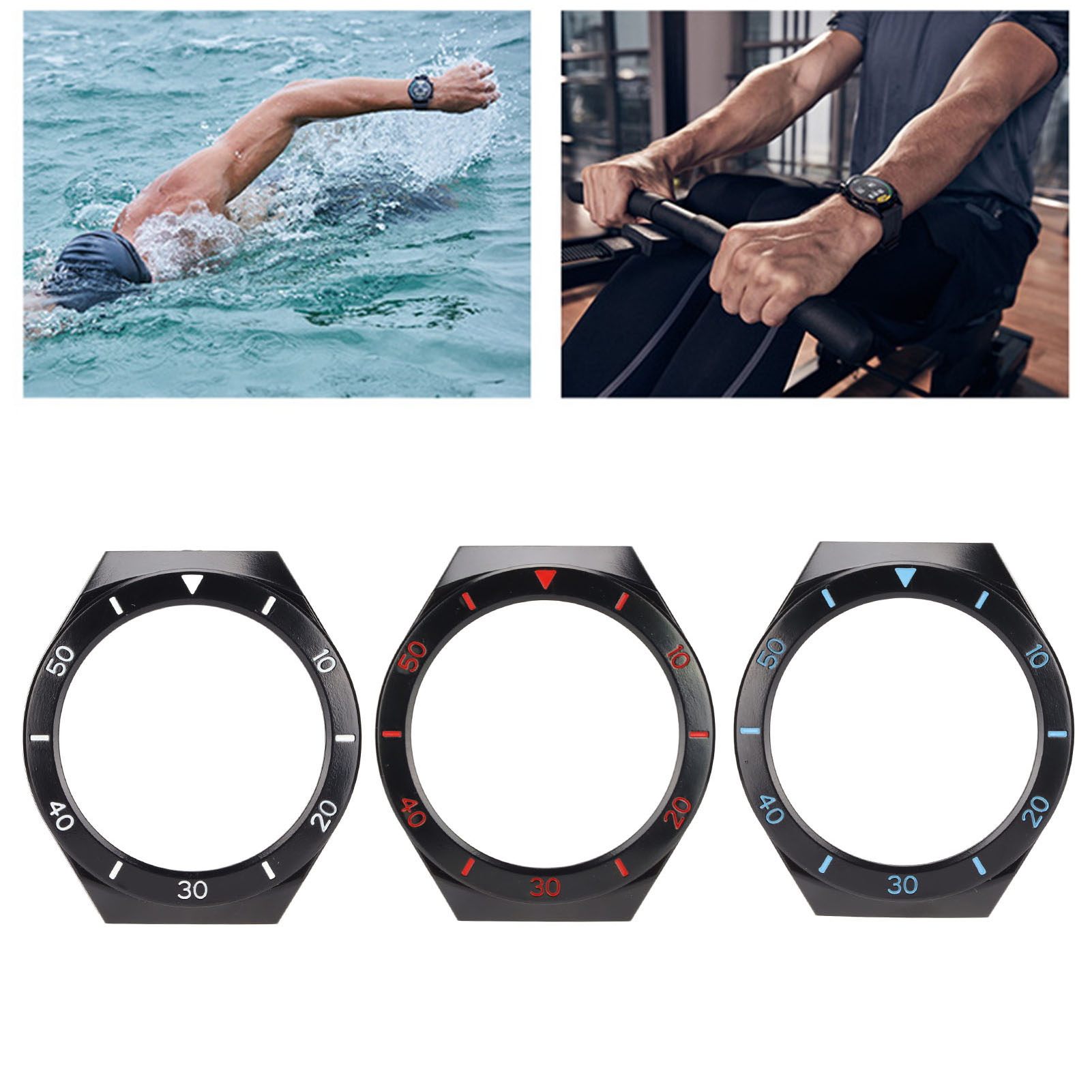 Protective Case For Watch GT 2E Watch Wristband Screen Protector Shel DOB - Photo 13 sur 21