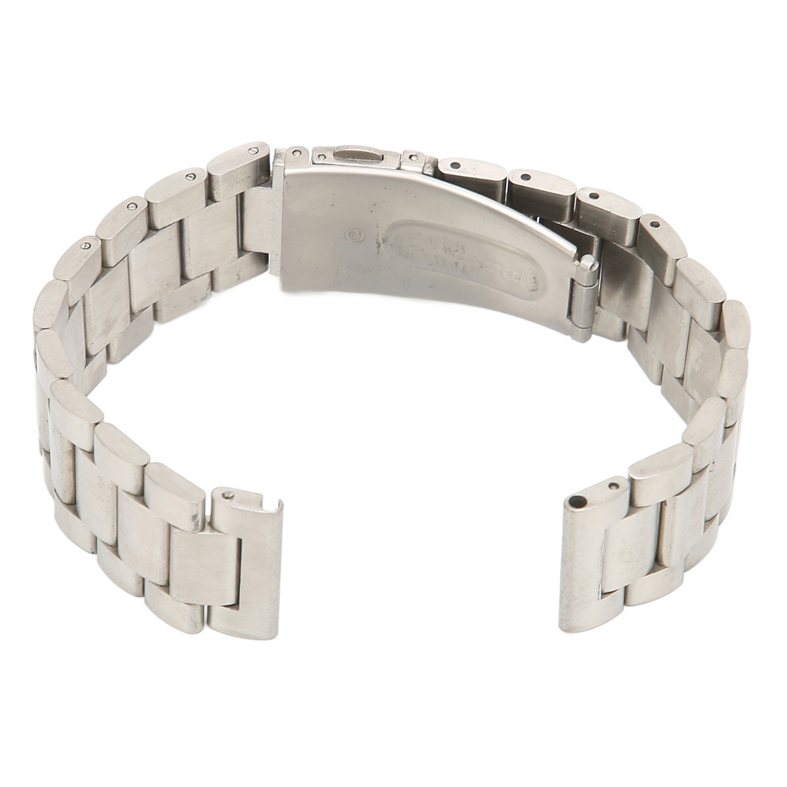 Smartwatch Band 20mm Double Buckle Wrist Strap Matel With Watch Pin For