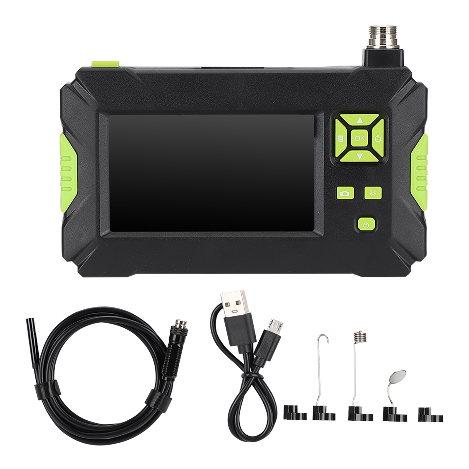 4.3-in Color LCD Display 70° Viewing Angle IPX67 Waterproof Hardwire Pipe End DB - Afbeelding 11 van 13