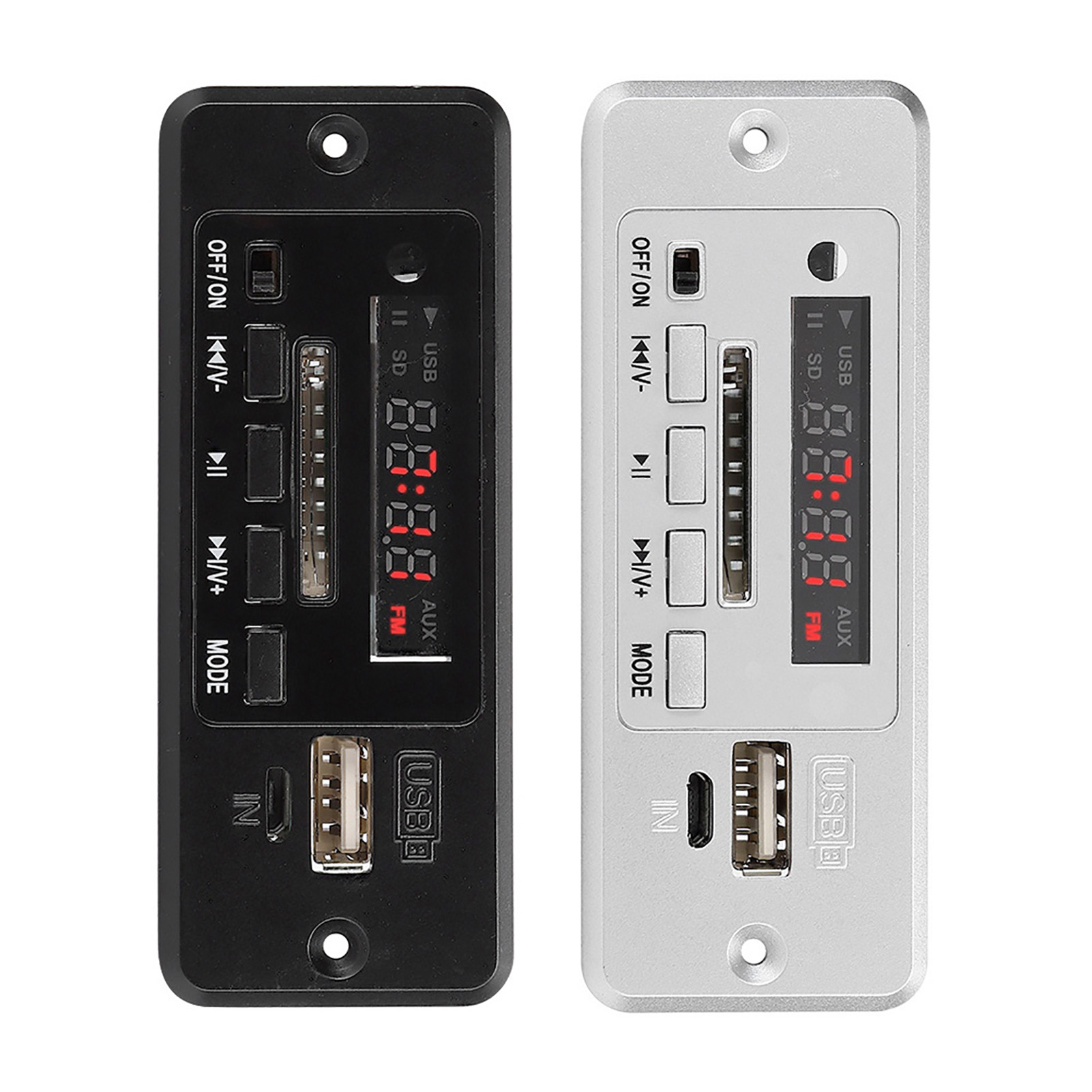 Modulo decoder audio MP3 5V USB FM radio MP3 scheda decodifica lettore musicale con SPM - Foto 21 di 21