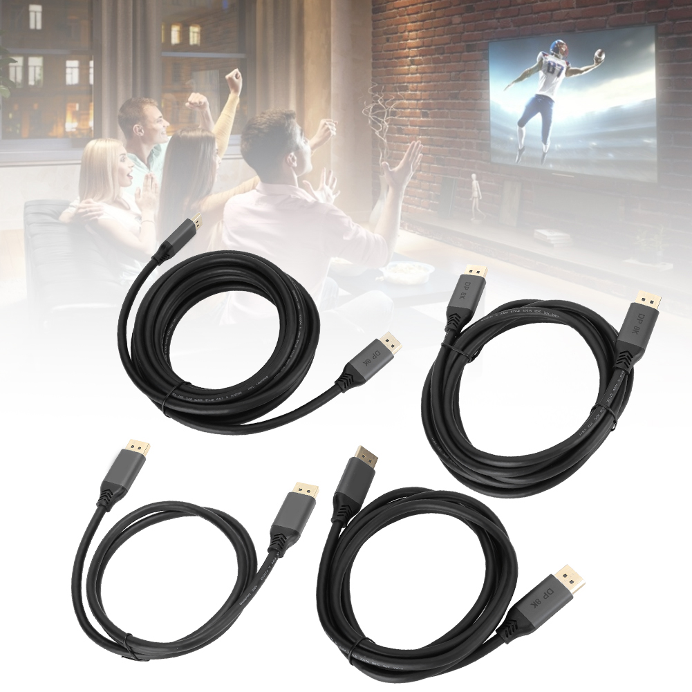 1.4 MaletoMale To MaletoMale Cable Wire Line For 8K Universal Compatibi CB - Afbeelding 27 van 27