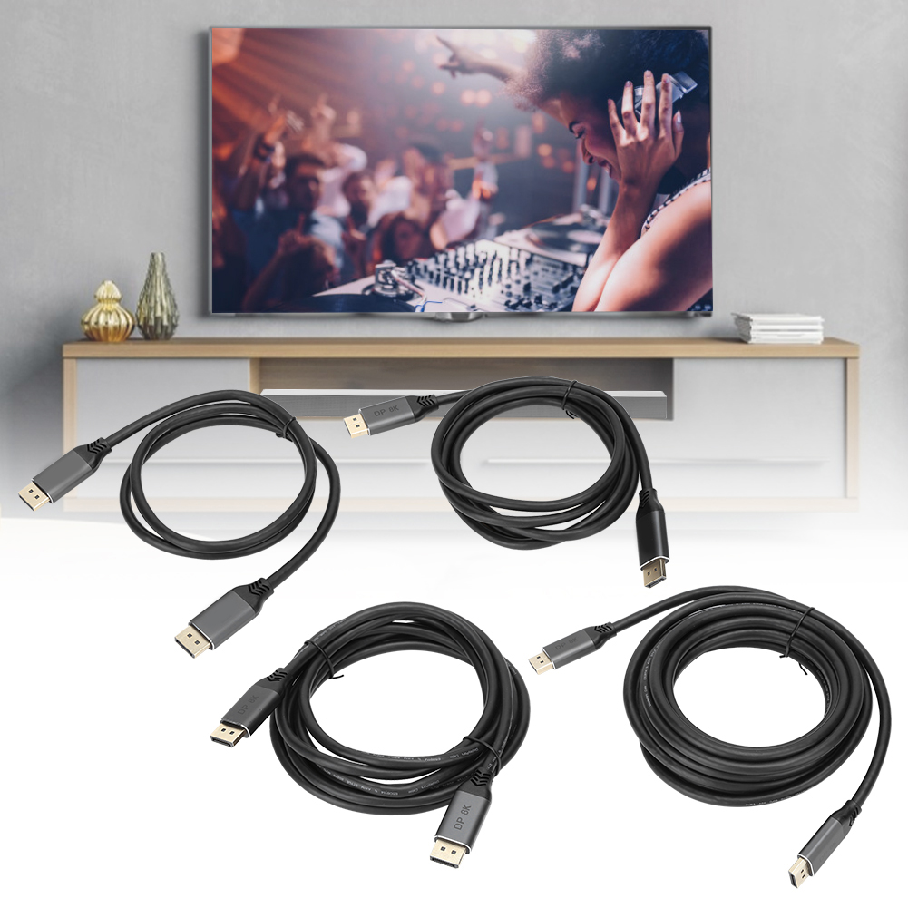 1.4 MaletoMale To MaletoMale Cable Wire Line For 8K Universal Compatib SAL - Afbeelding 23 van 27