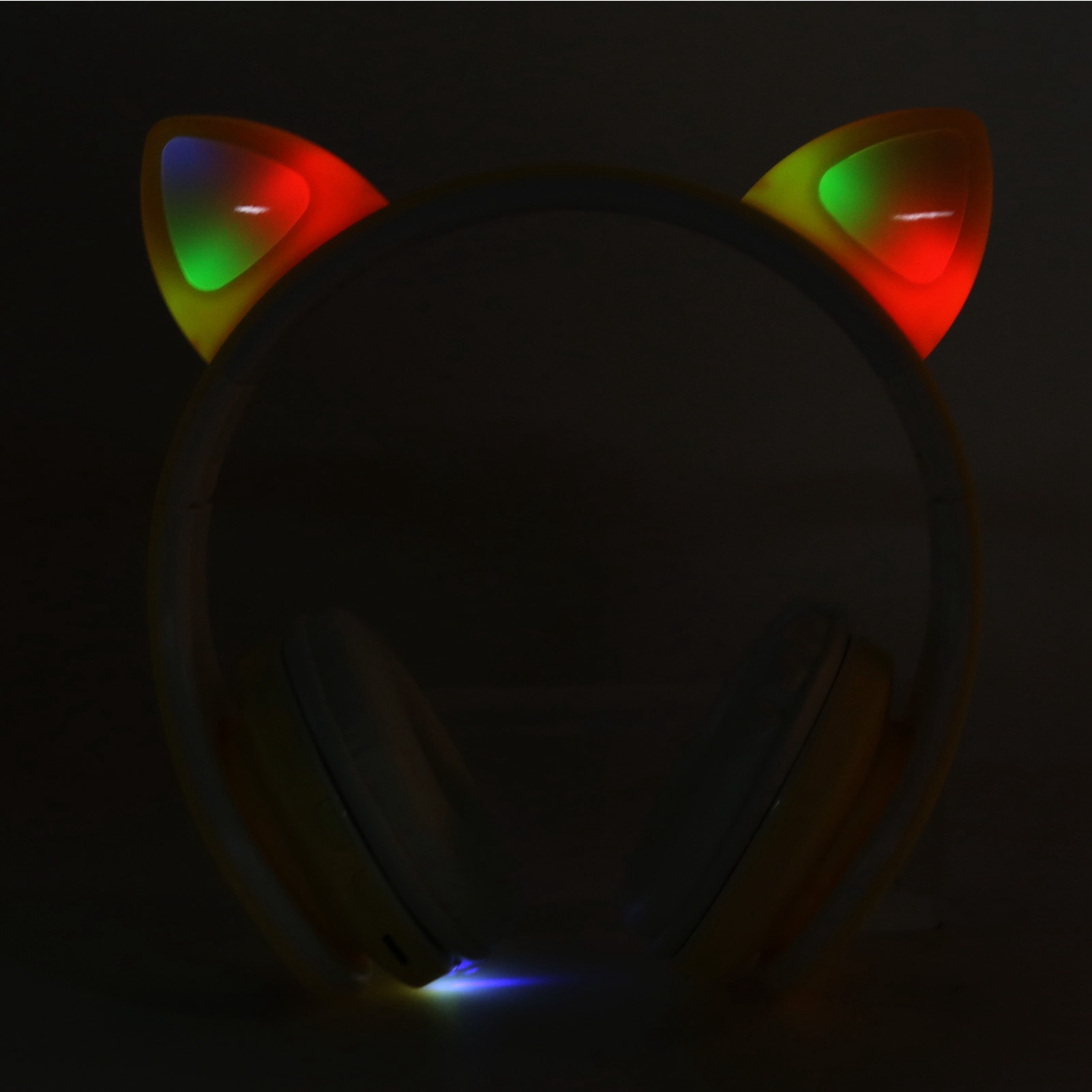 LED Noise Reduction Headset Cat Ear Shape BT 5.0 Headset With Mic For Young P CB - Afbeelding 27 van 31
