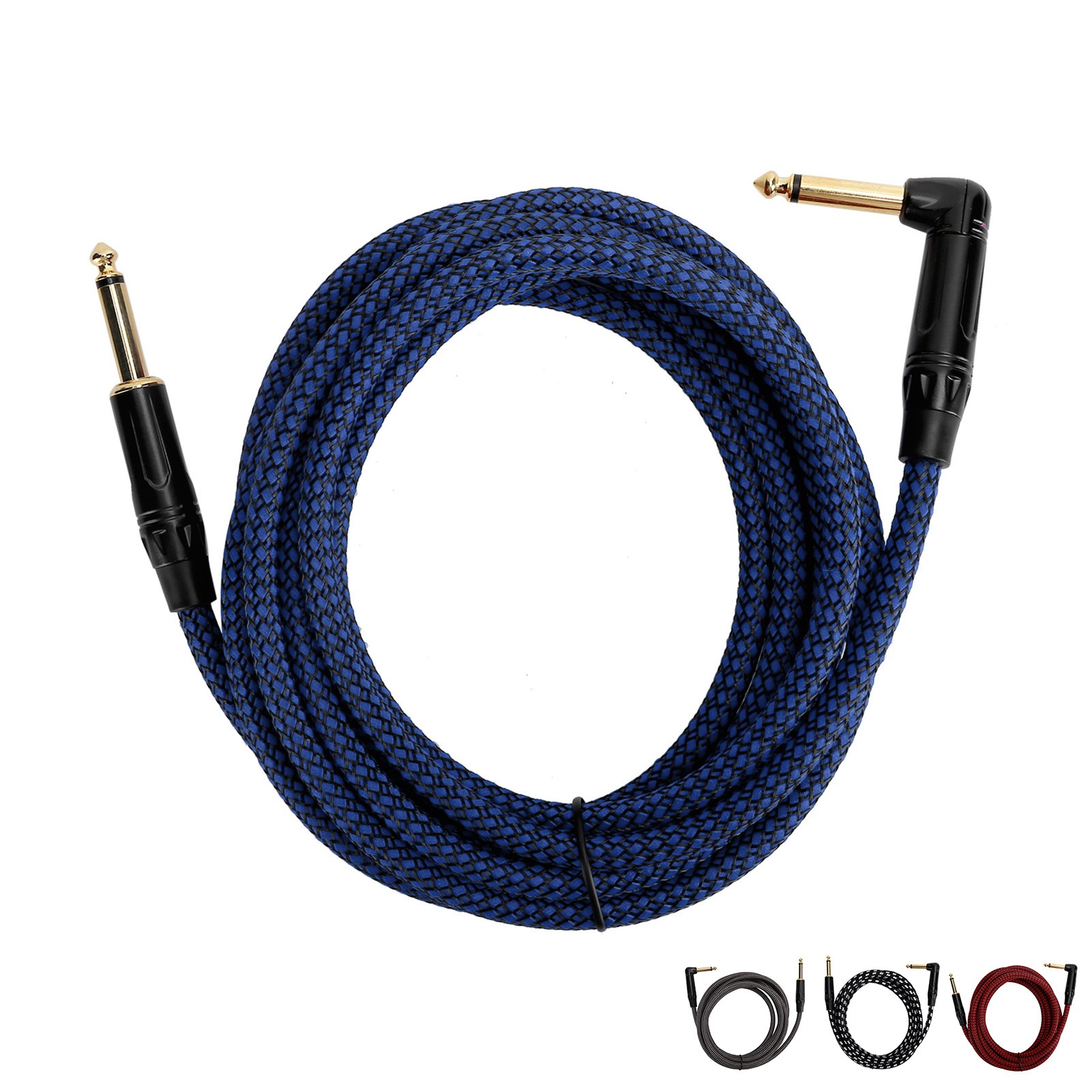 JORINDO Electric Guitar Amp Cord Guitar Cable 6.35MM Instrument Cable GS0 - Picture 22 of 24
