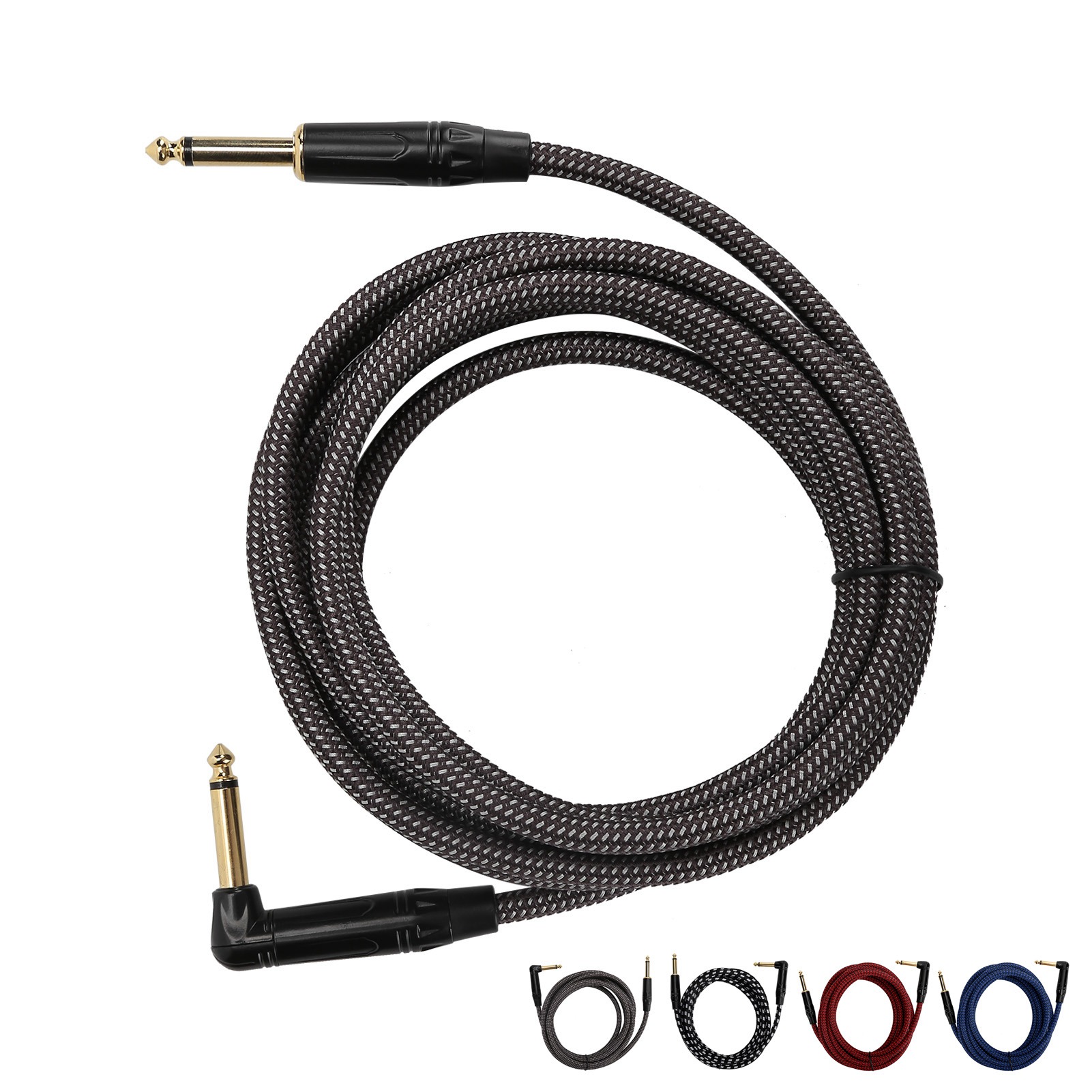 JORINDO Electric Guitar Amp Cord Guitar Cable 6.35MM Instrument Cable GS0 - Picture 13 of 24