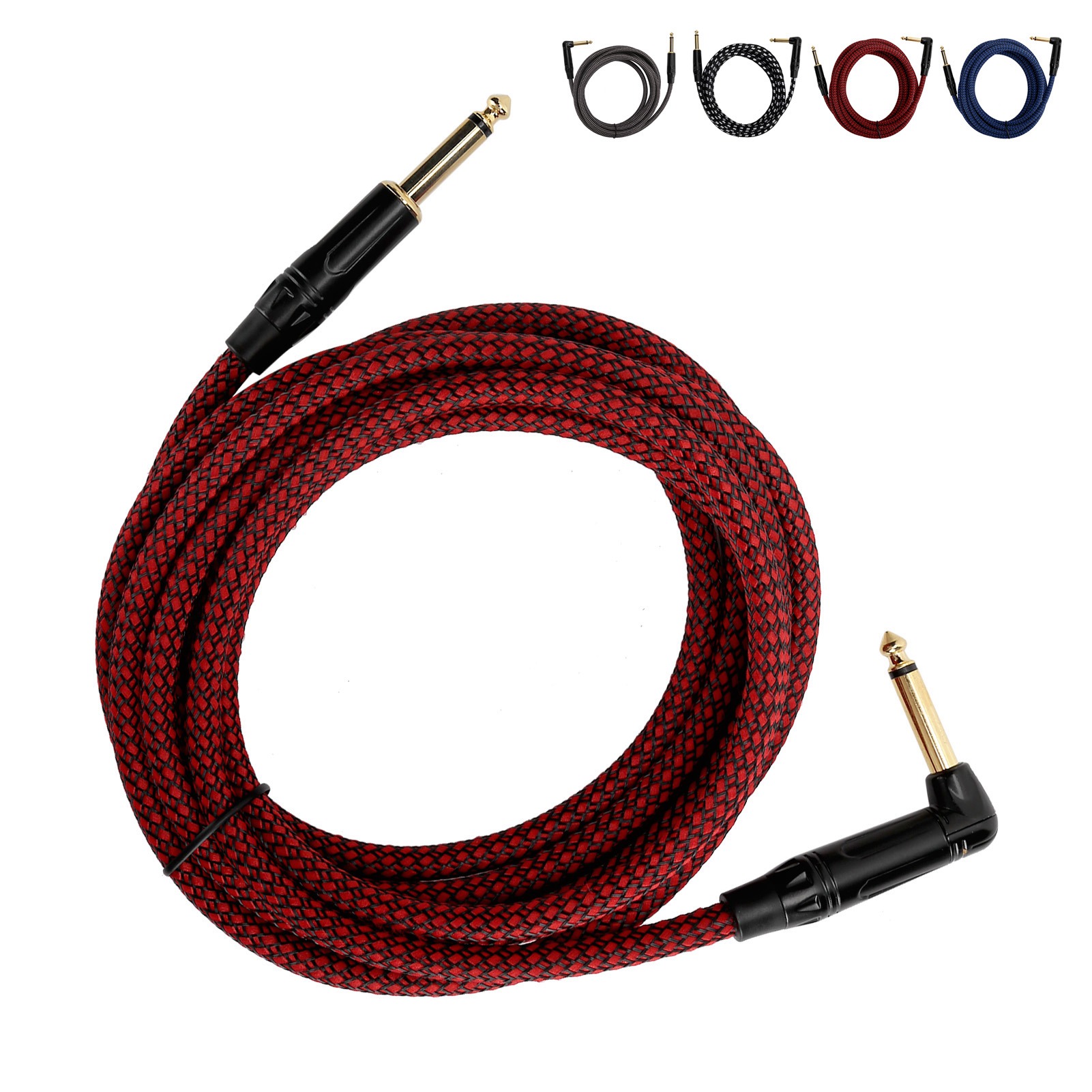 JORINDO Electric Guitar Amp Cord Guitar Cable 6.35MM Instrument Cable GS0 - Picture 15 of 24