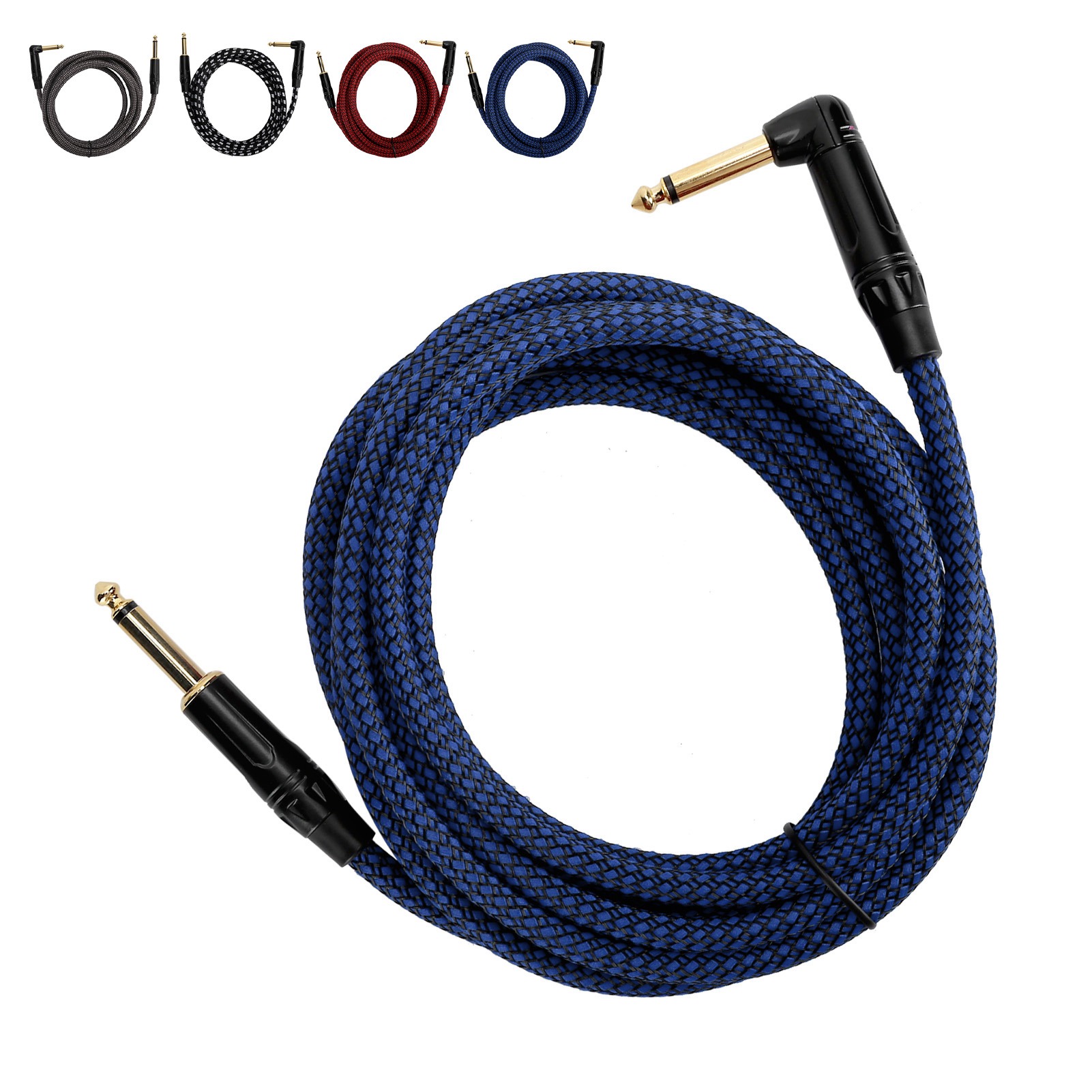 JORINDO Electric Guitar Amp Cord Guitar Cable 6.35MM Instrument Cable GS0 - Picture 17 of 24