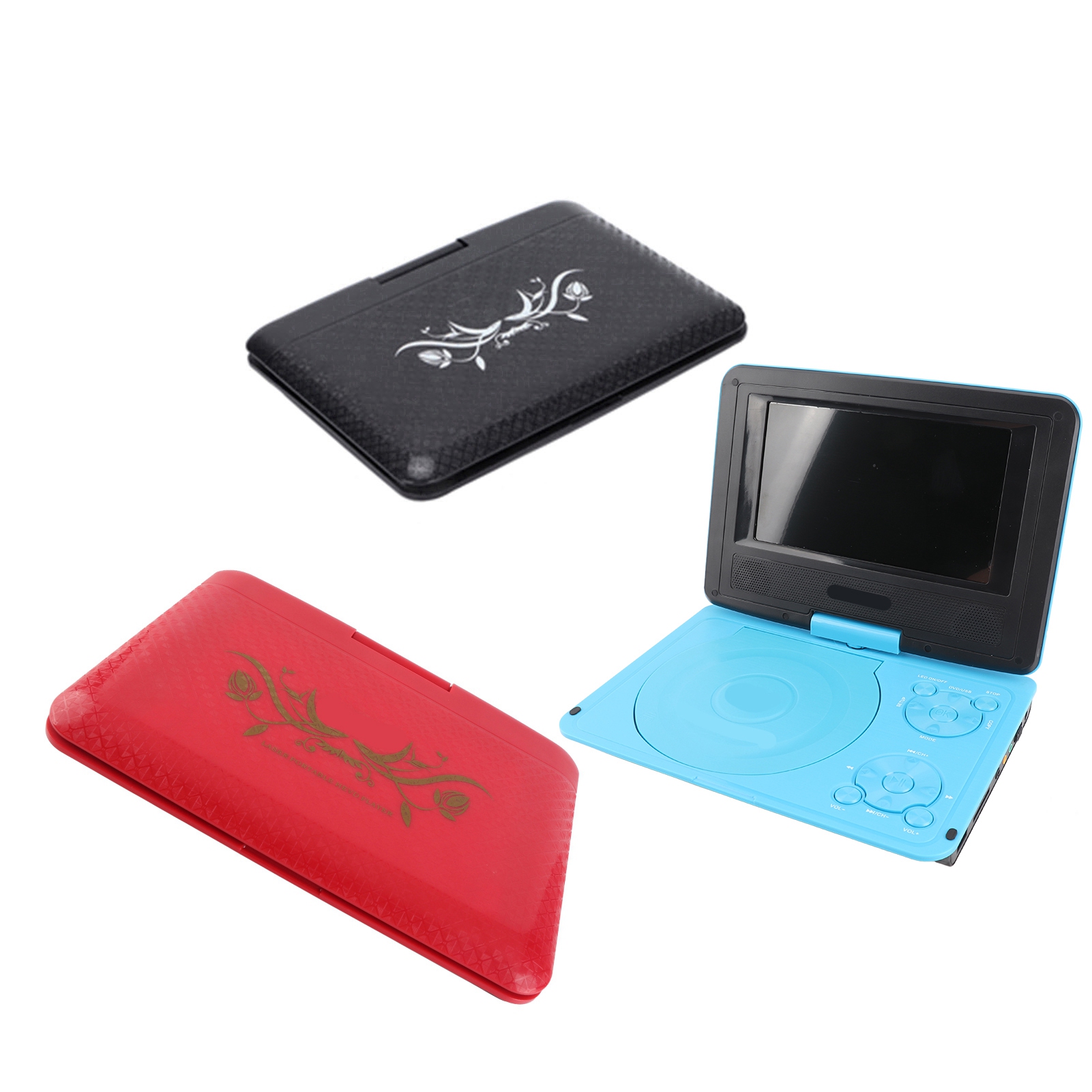 6.8in Portable HD Children's DVD Player Multifunctional Convenient Car TV Pl Hot - Bild 30 von 57