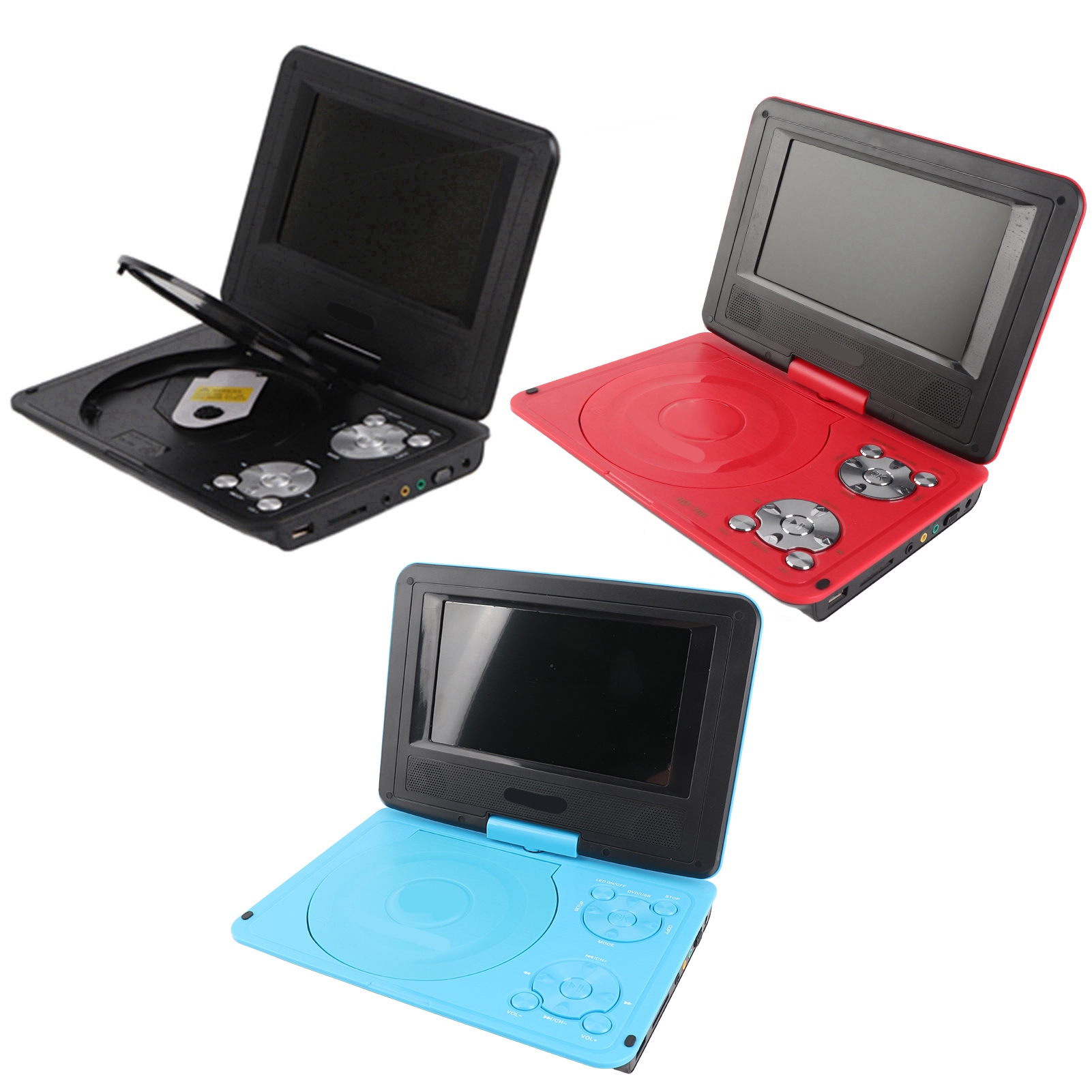 6.8in Portable HD Children's DVD Player Multifunctional Convenient Car TV Pl Hot - Bild 24 von 57