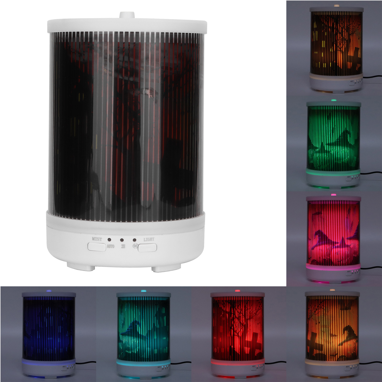 Essential Oil Diffuser Auto Shut Off Multifunctional Ultrasonic Cold Mist Di NEW - Imagen 16 de 18