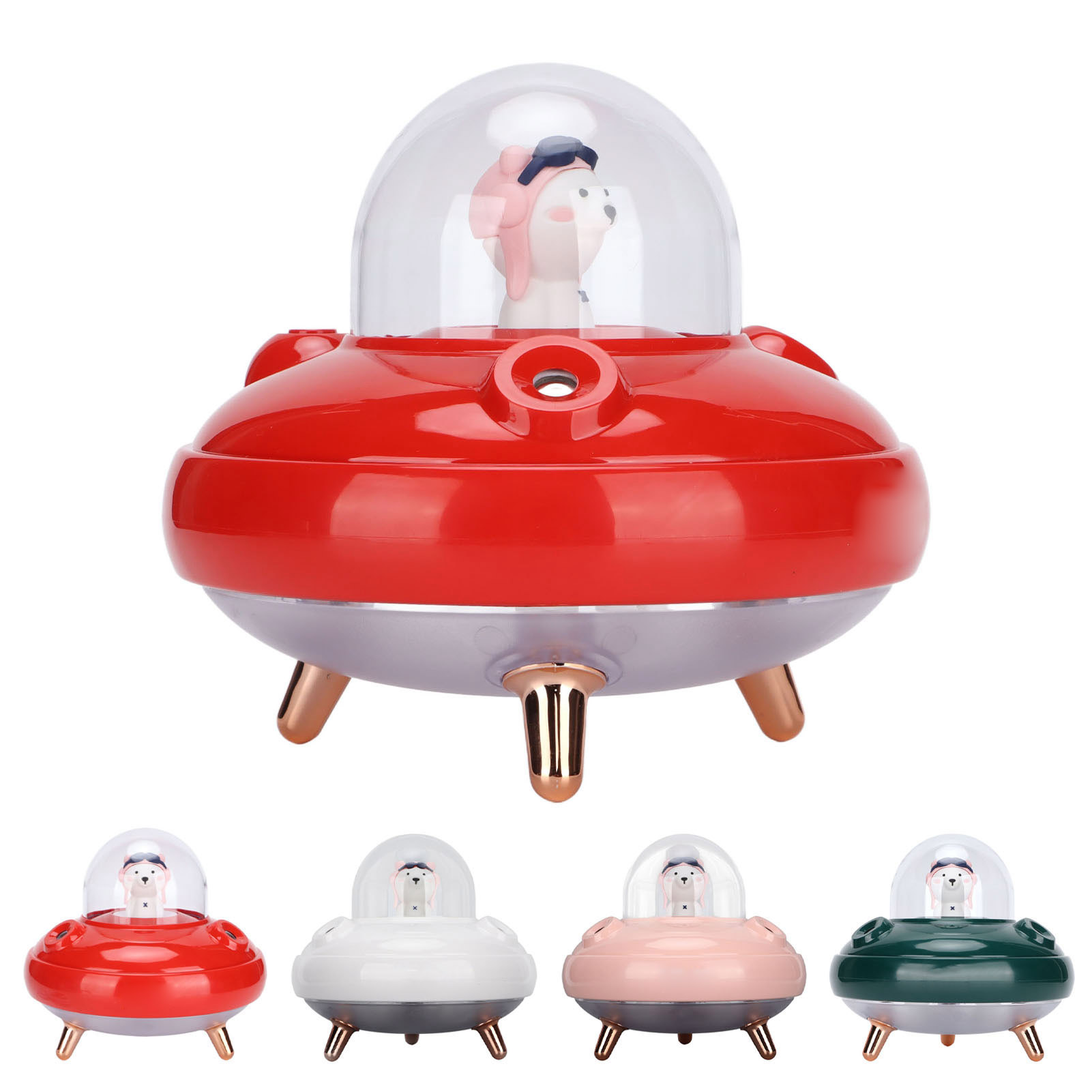 Cute Mini Humidifier 500ml Double Nozzles Small Cool Mist Humidifier For FY - Bild 29 von 36