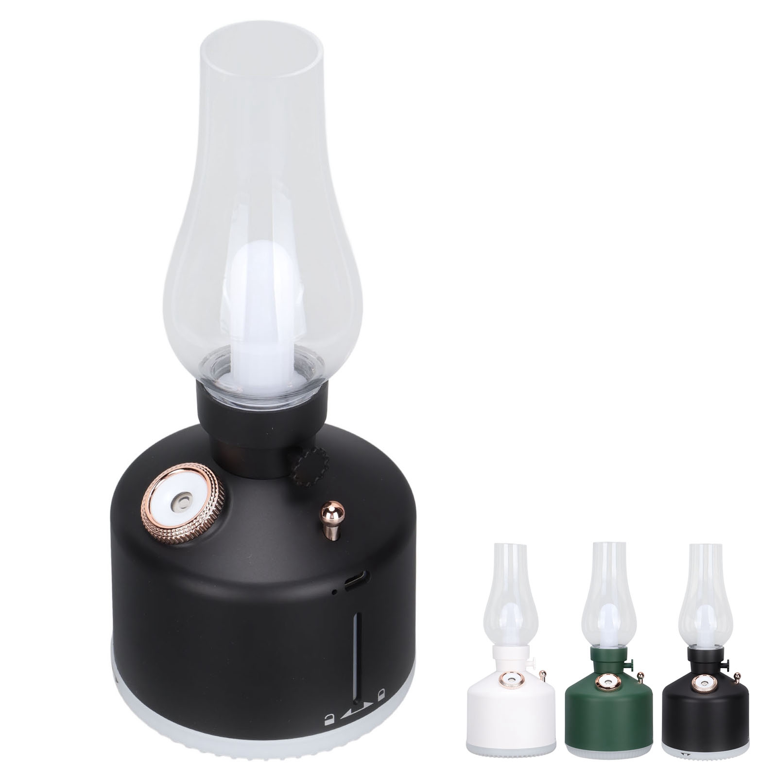 LA‑0621 Portable Humidifier Cool Mist Humidifier With Auto Shut Off Light Nig FY - Bild 25 von 30