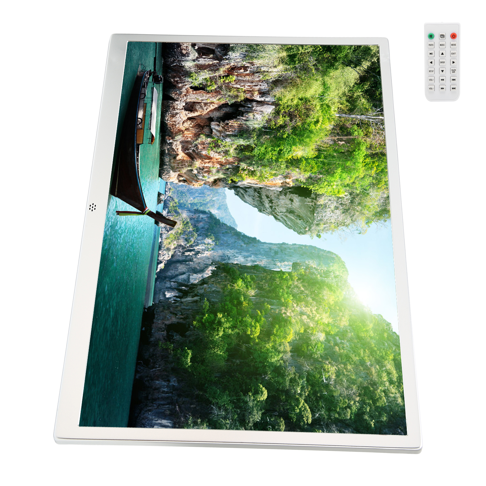 17in Digital Photo Frame 1440x900 HD Slim Multifunctional Digital Frames For NEW - Afbeelding 15 van 18