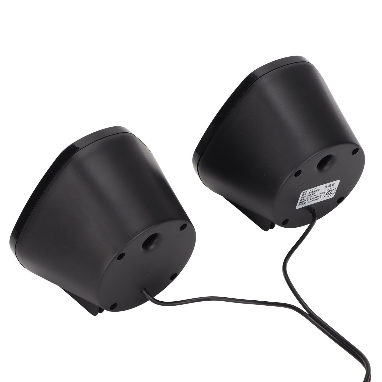 Computer Speakers Small USB Powered Plug And Play Wired Desktop Speakers With FY - Afbeelding 26 van 28