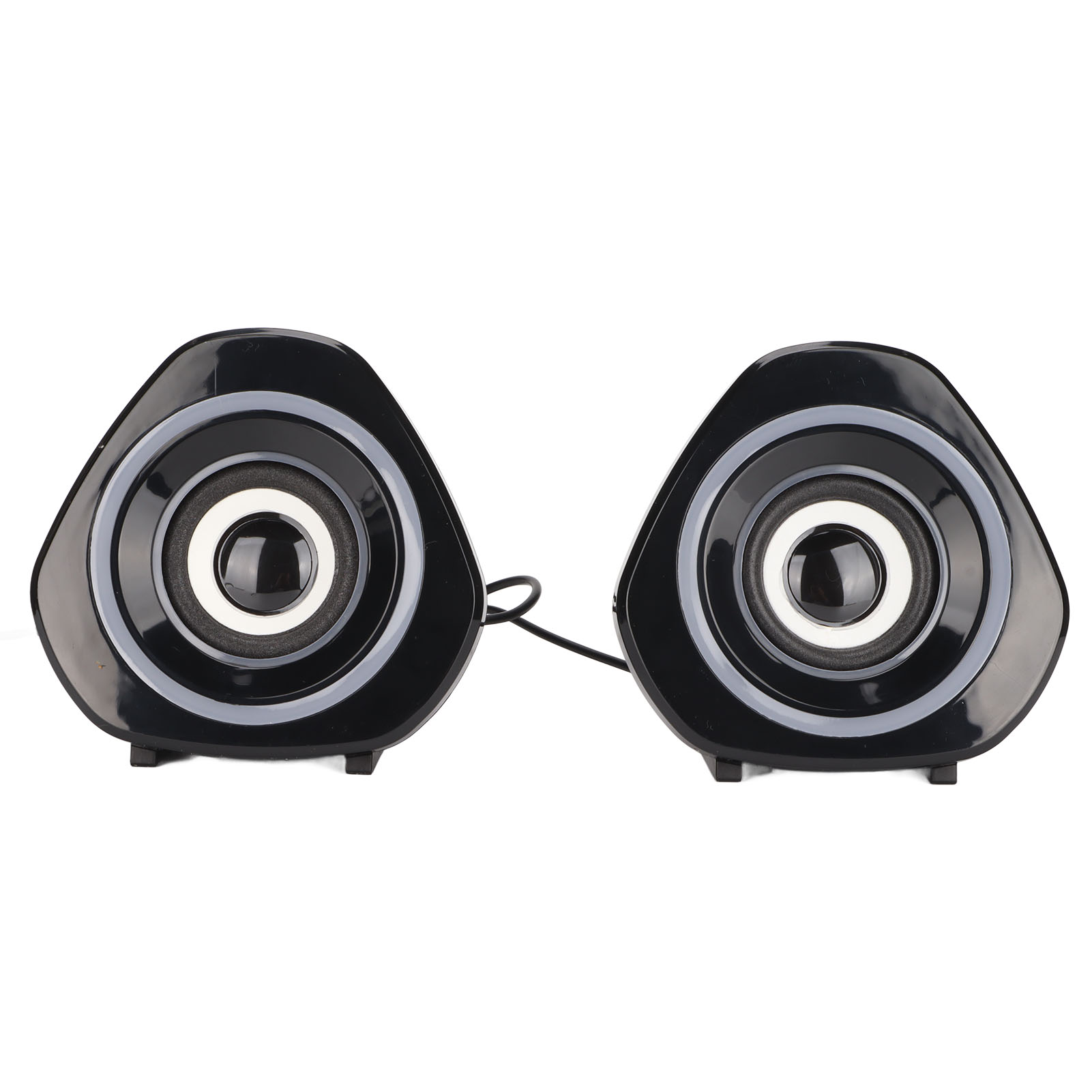 Computer Speakers Small USB Powered Plug And Play Wired Desktop Speakers With FY - Afbeelding 28 van 28
