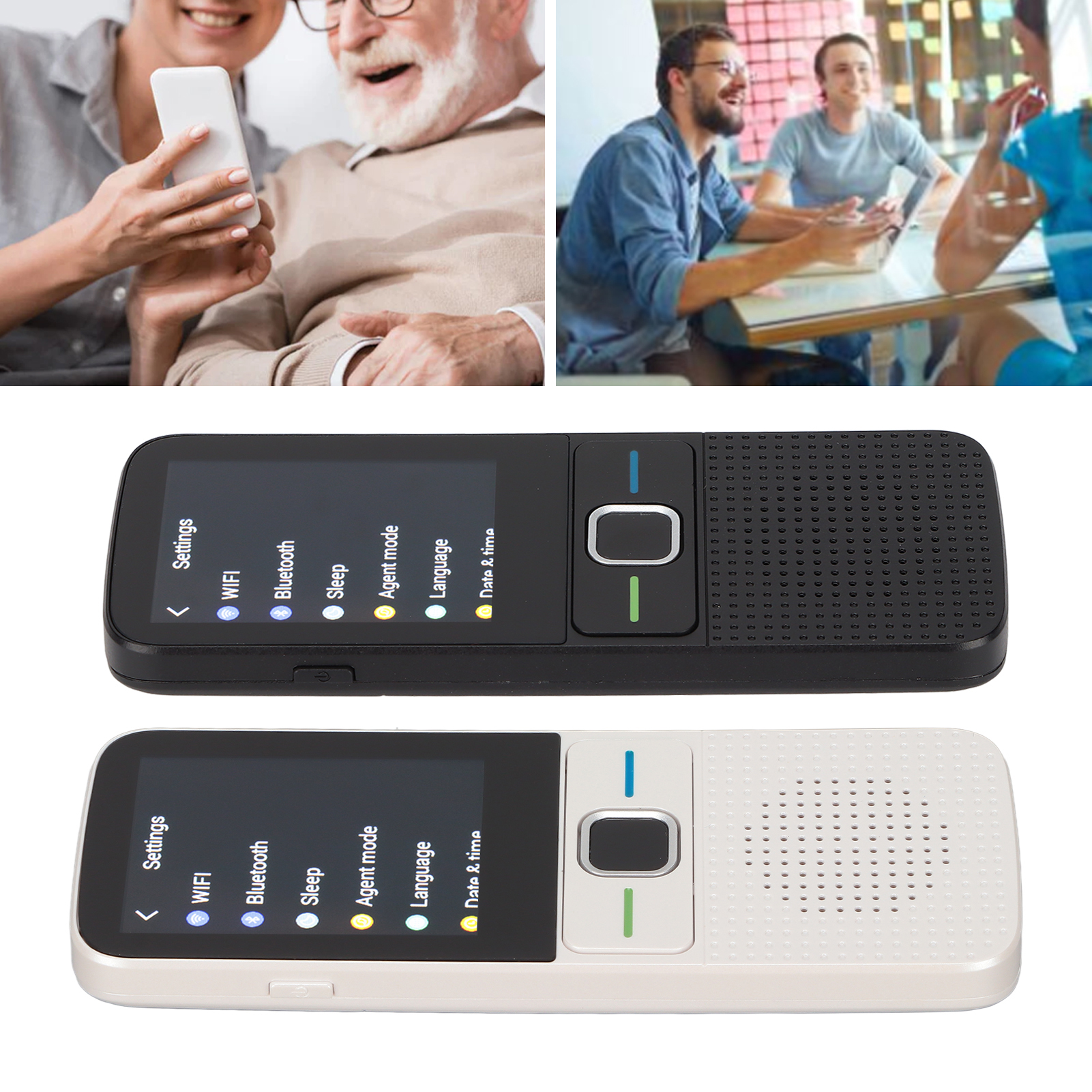 Smart Voice Photo Translator 2 Way 138 Languages Touchscreen WiFi Tr SAL - Afbeelding 24 van 29