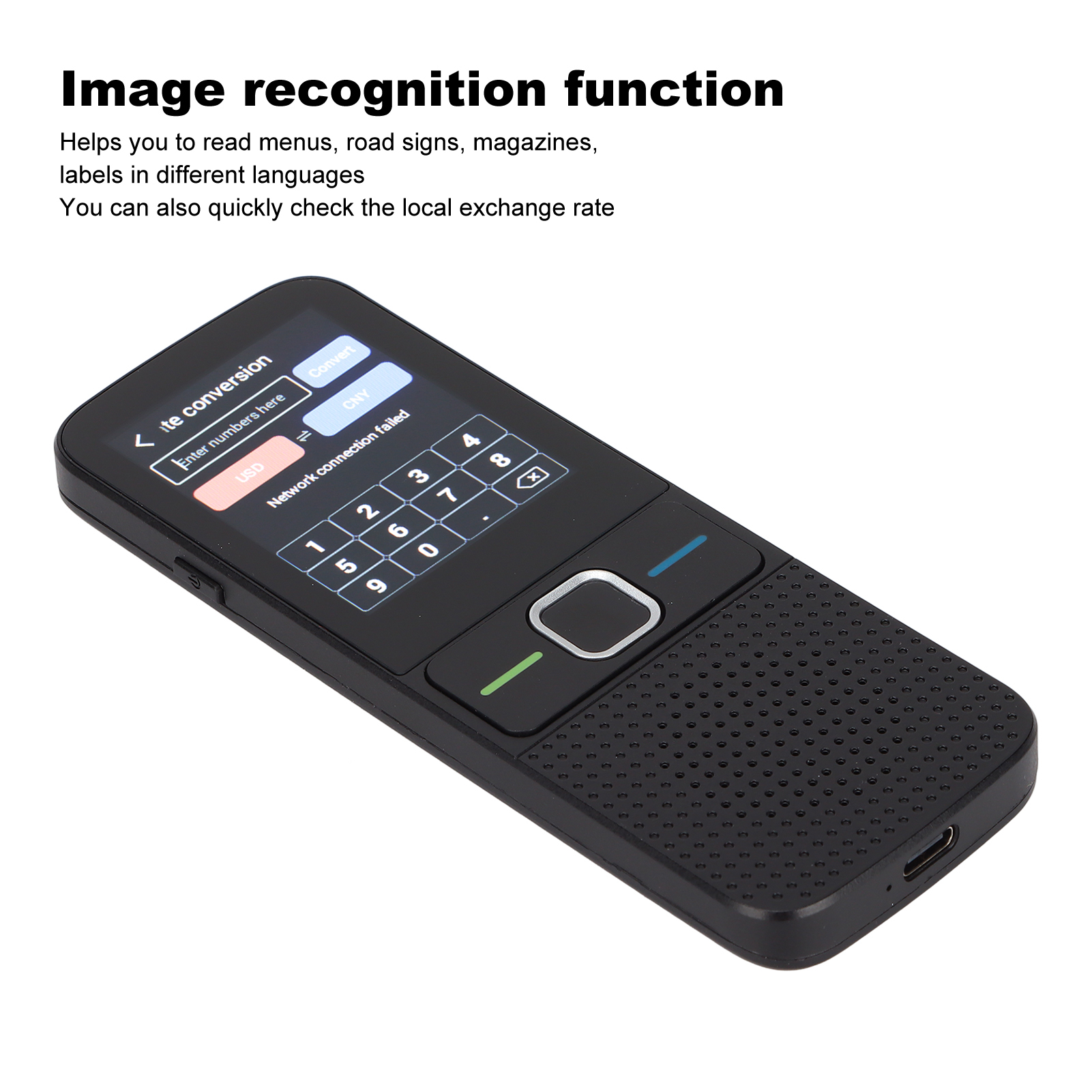 Smart Voice Photo Translator 2 Way 138 Languages Touchscreen WiFi Tra CB - Afbeelding 29 van 29