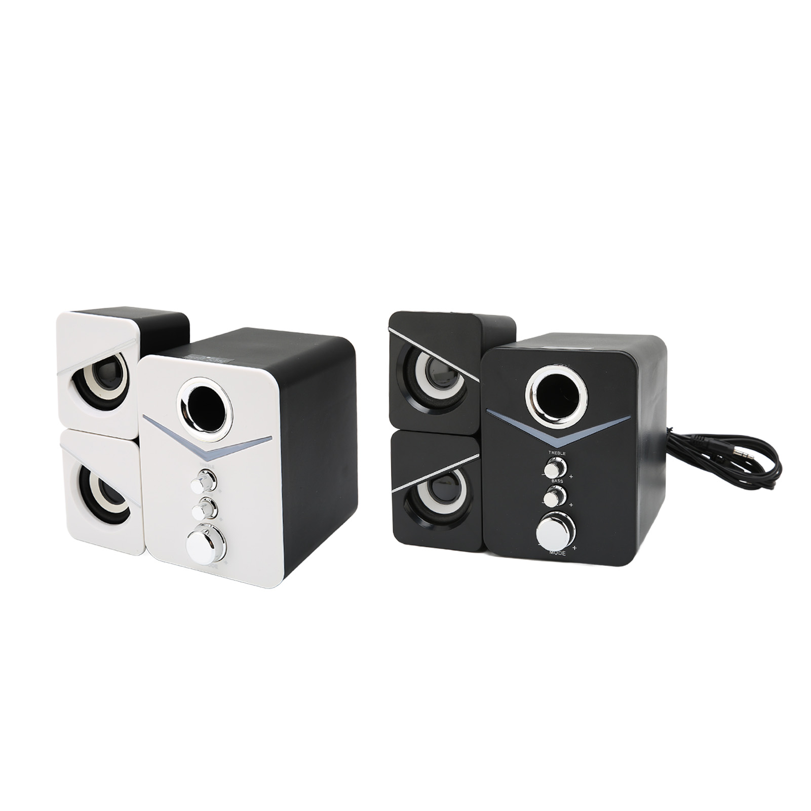 D‑221 BT Computer Speaker Deep Bass 2.1 Channel Mini Desktop Speaker For Wedd FY - Afbeelding 29 van 30