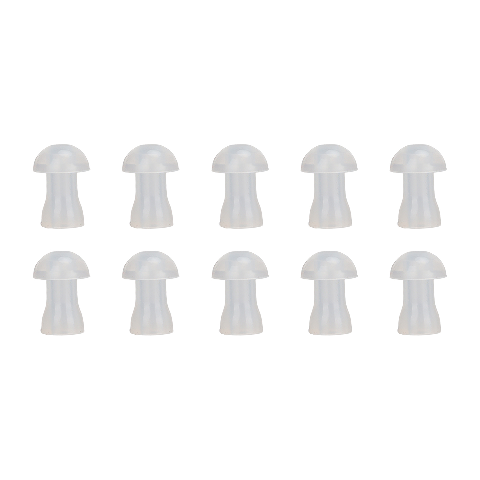 10Pcs Soft Silicone Hearing Aid Ear Tips Replacement for Hearing Aid Earplugs - Picture 21 of 21