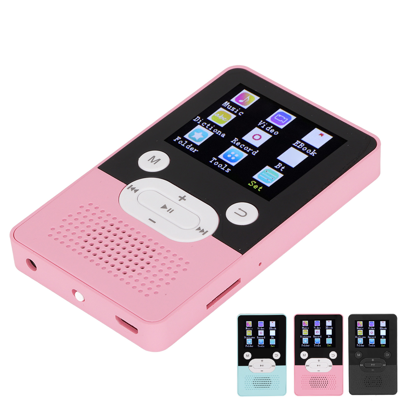 Reproductor de MP4 T9 pantalla a color de 1,8 pulgadas sonido sin pérdidas reproductor de MP3 con soporte BT 4,2 - Imagen 39 de 51