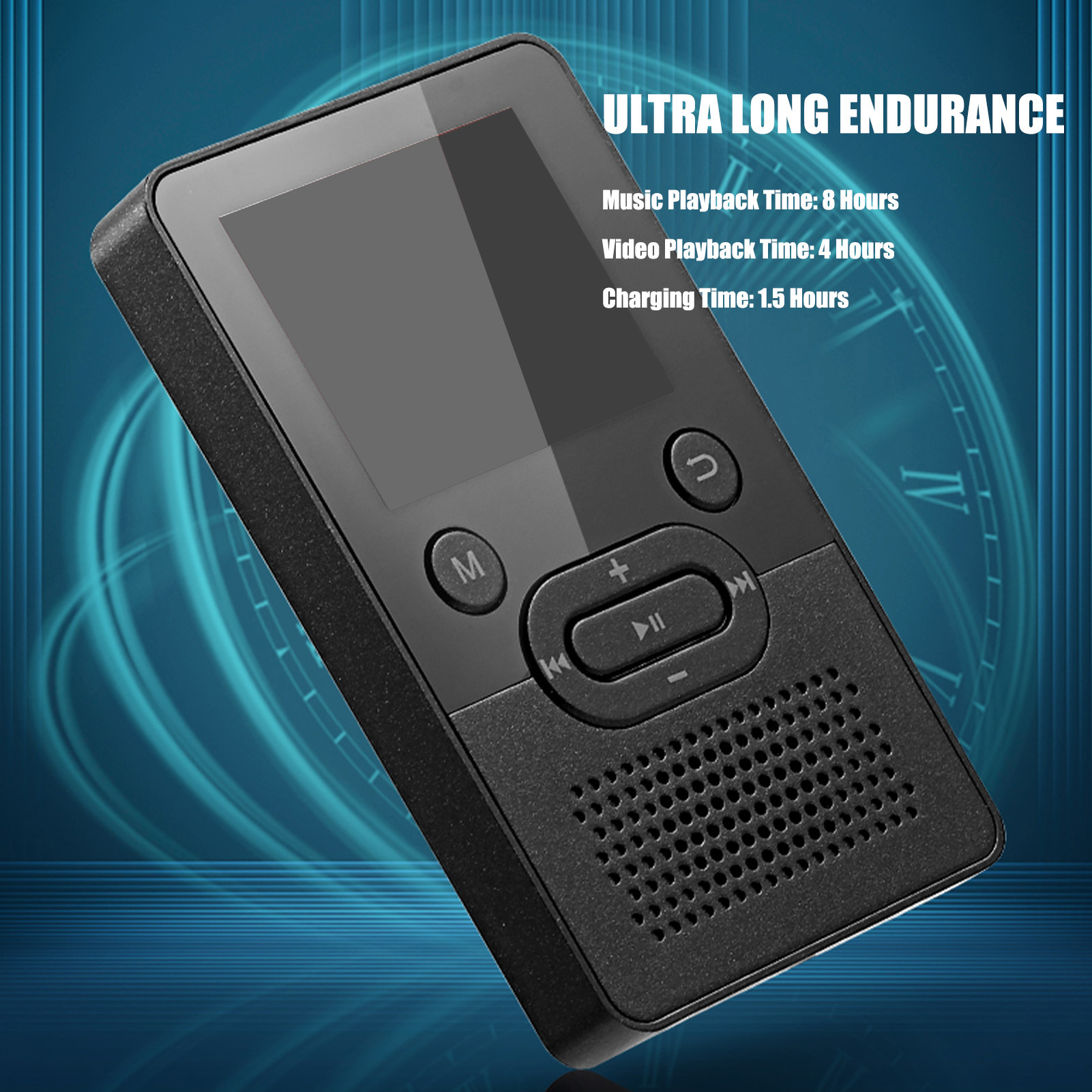 Reproductor de MP4 T9 pantalla a color de 1,8 pulgadas sonido sin pérdidas reproductor de MP3 con soporte BT 4,2 - Imagen 26 de 51