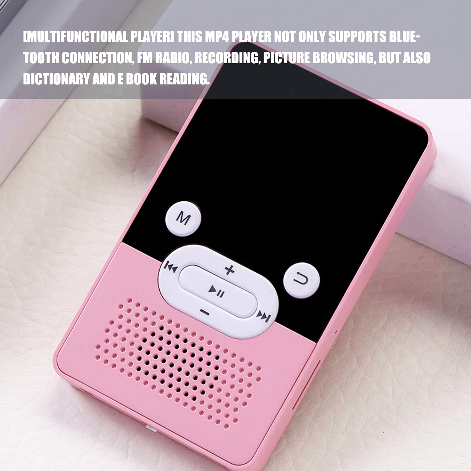 Reproductor de MP4 T9 pantalla a color de 1,8 pulgadas sonido sin pérdidas reproductor de MP3 con soporte BT 4,2 FG - Imagen 44 de 51